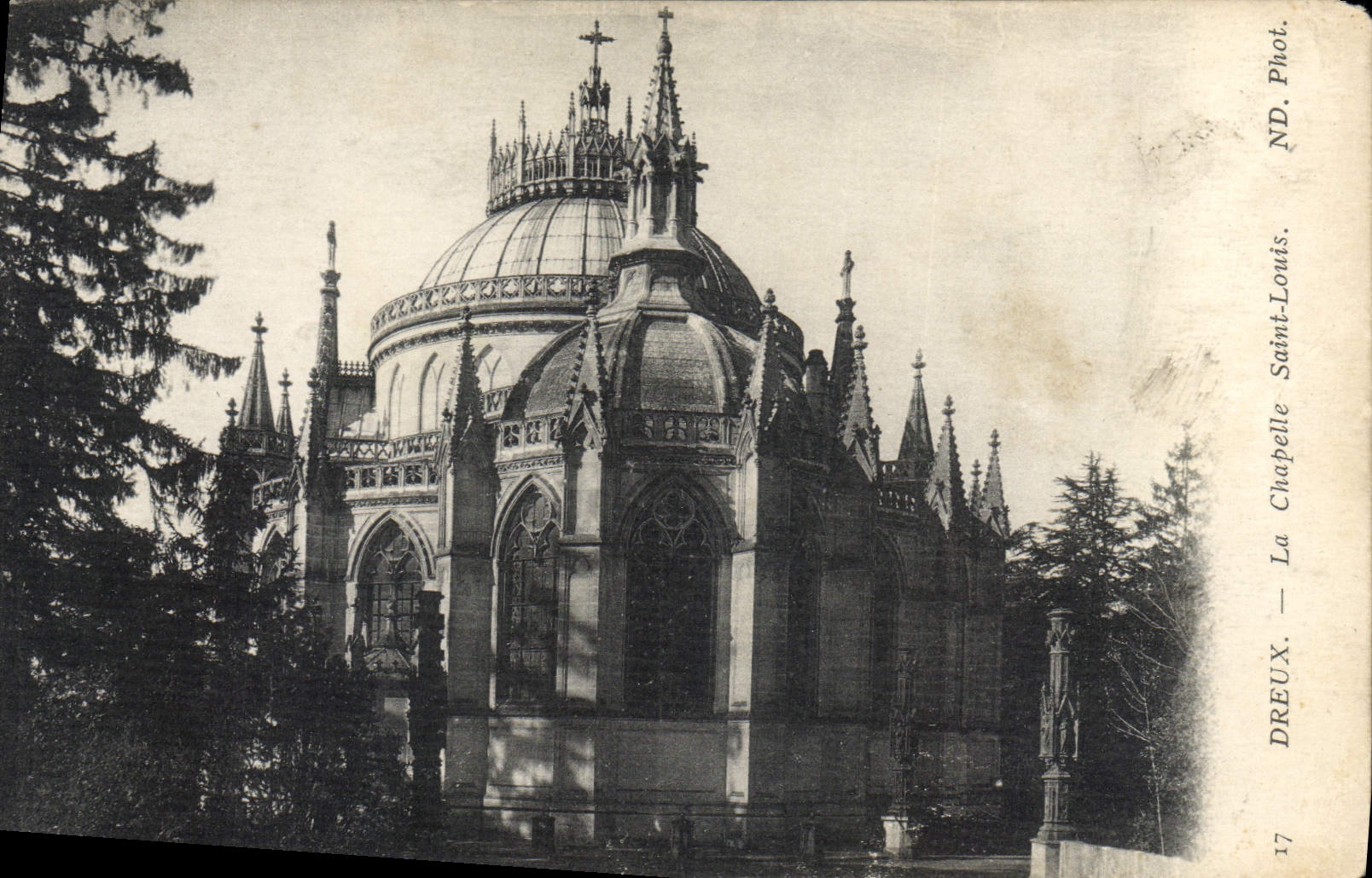 CPA Dreux La Chapelle Saint Louis 