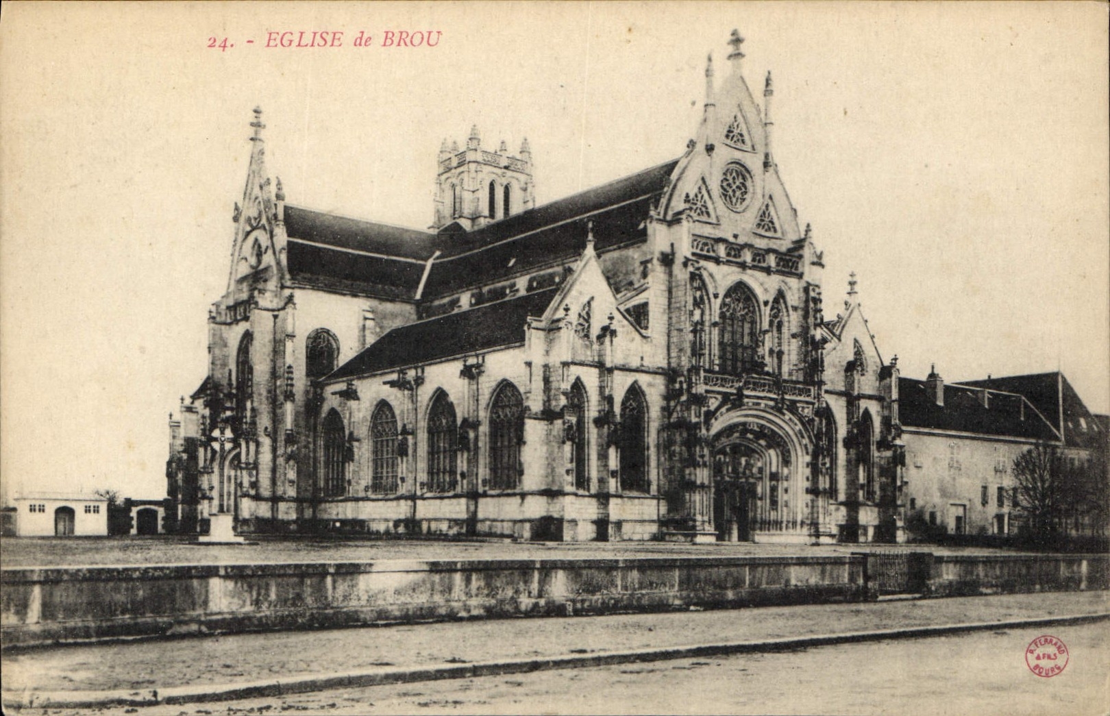CPA Eglise de Brou 
