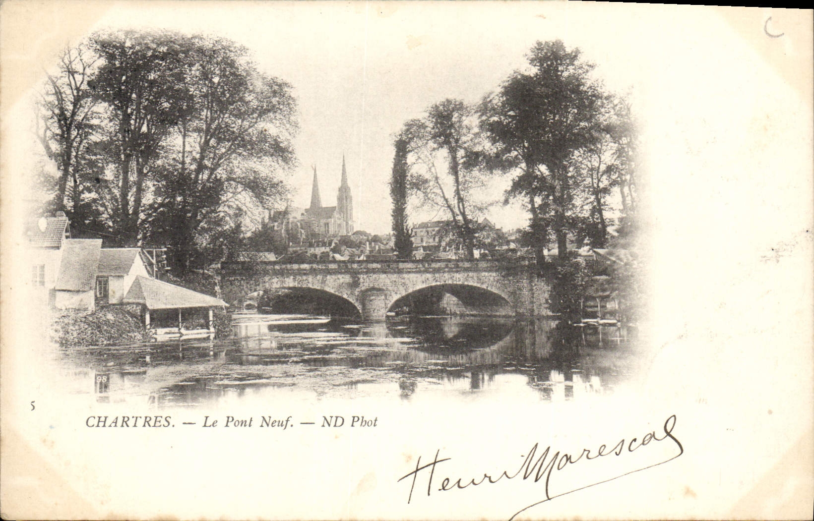 CPA Chartres Le Pont Neuf 