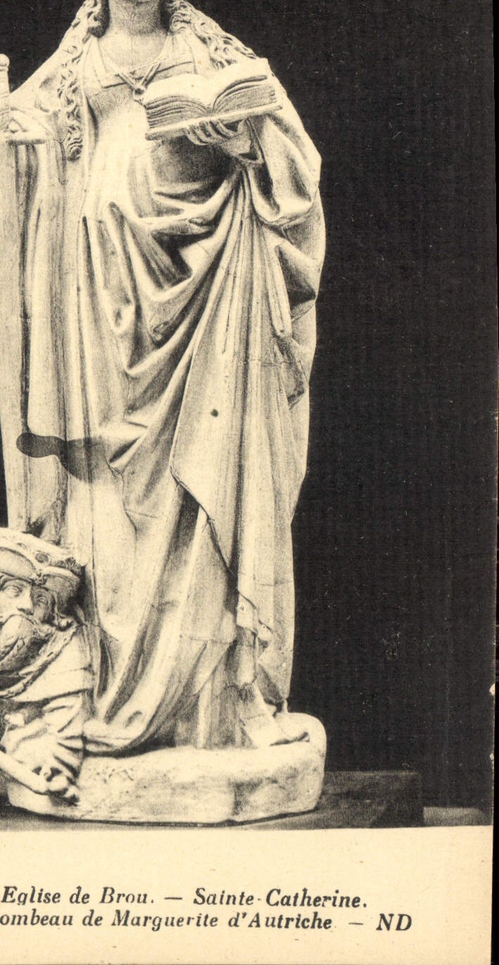 CPA Eglise de Brou Sainte Catherine Tombeau de Marguerite d'Autriche