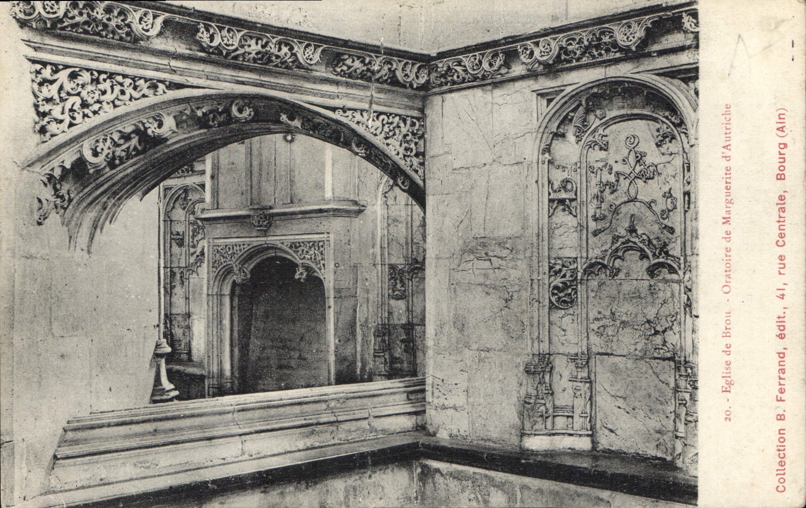 CPA Eglise de Brou Oratoire de Marguerite d'Autriche