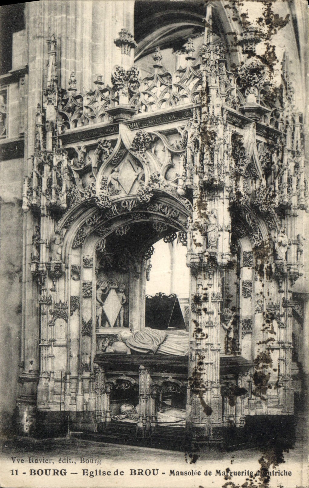 CPA Bourg Eglise de Brou Mausolee de Marguerite d'Autriche