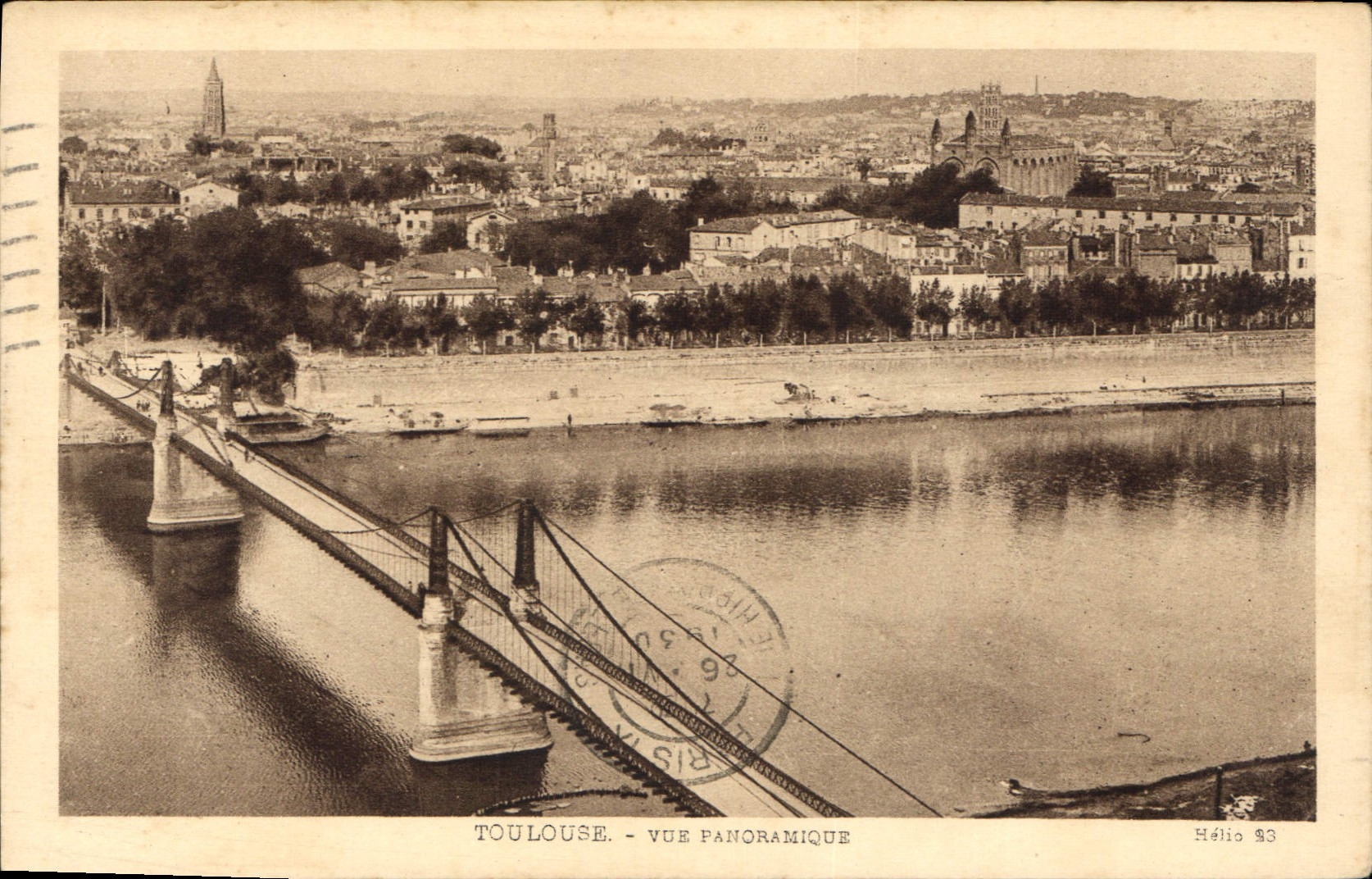 CPA Toulouse vue panoramique 