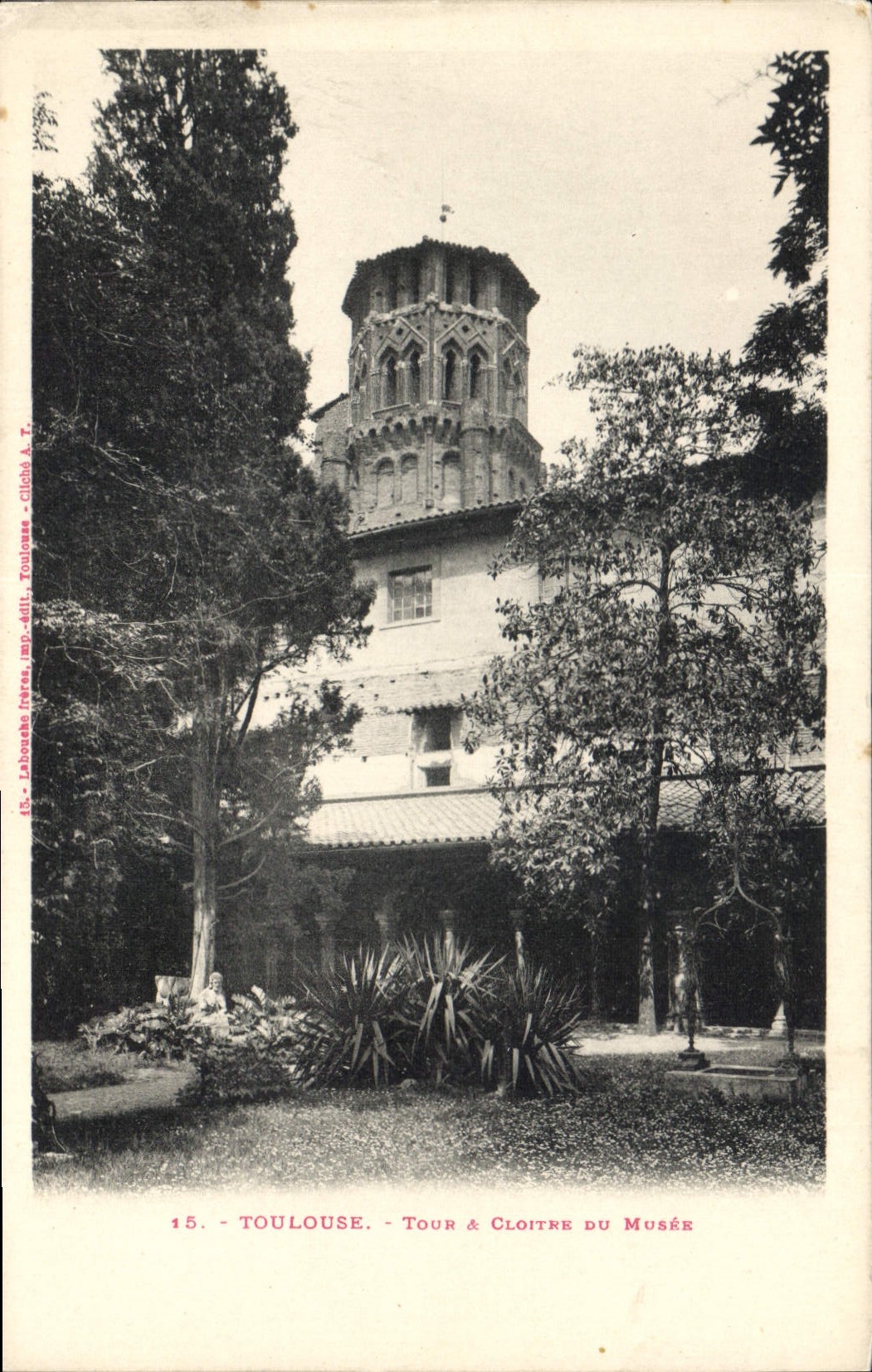 CPA Toulouse Tour a Cloitre du Musee 