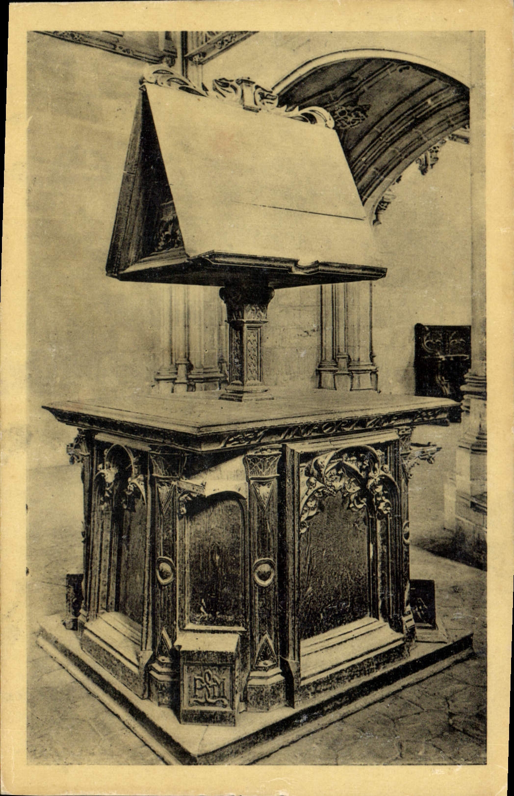CPA Edition des monuments historiques au grand Falais Paris Bourg Eglise de Brou 