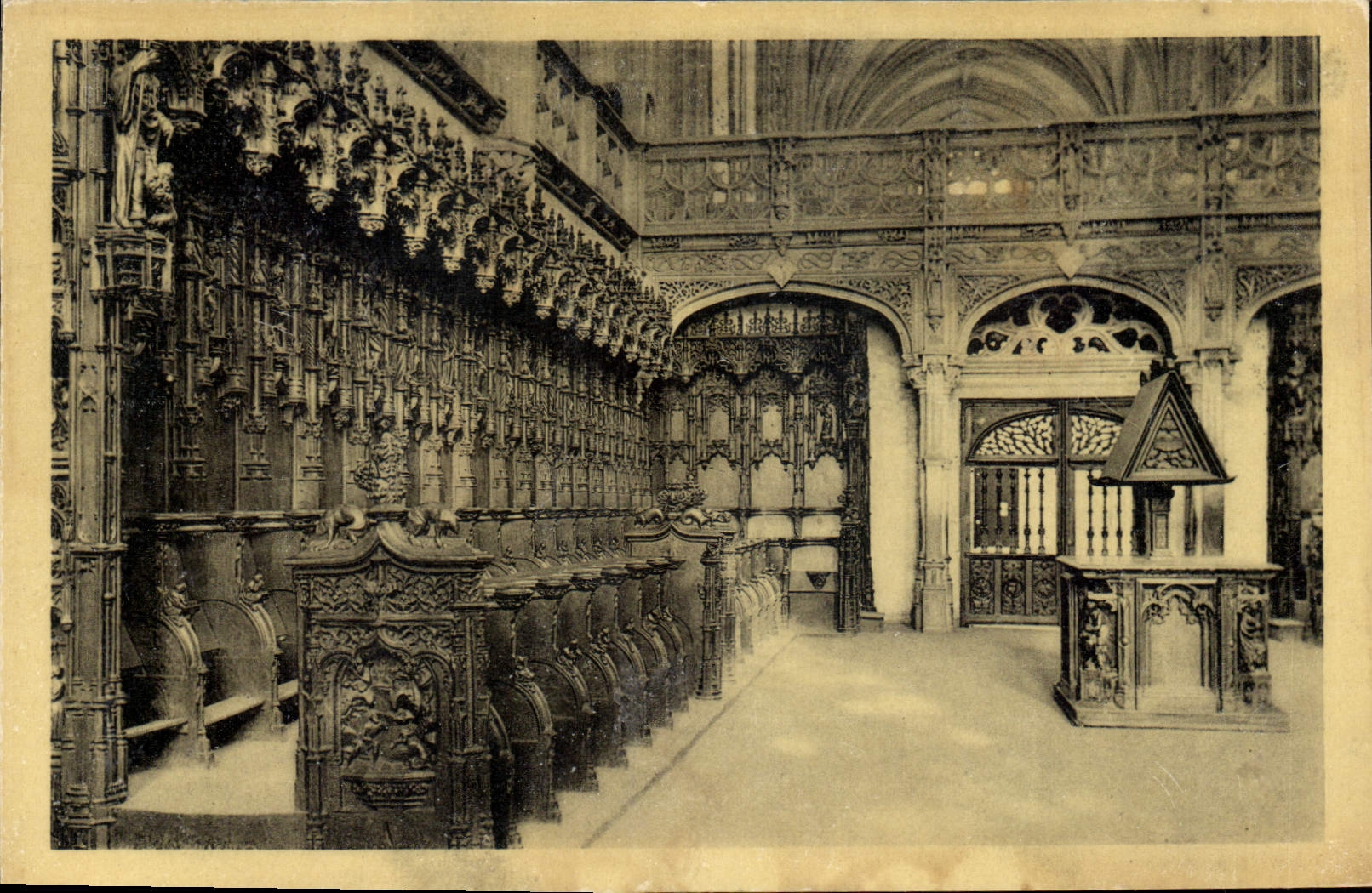 CPA Edition des monuments historiques au grand Falais Paris Bourg Eglise de Brou
