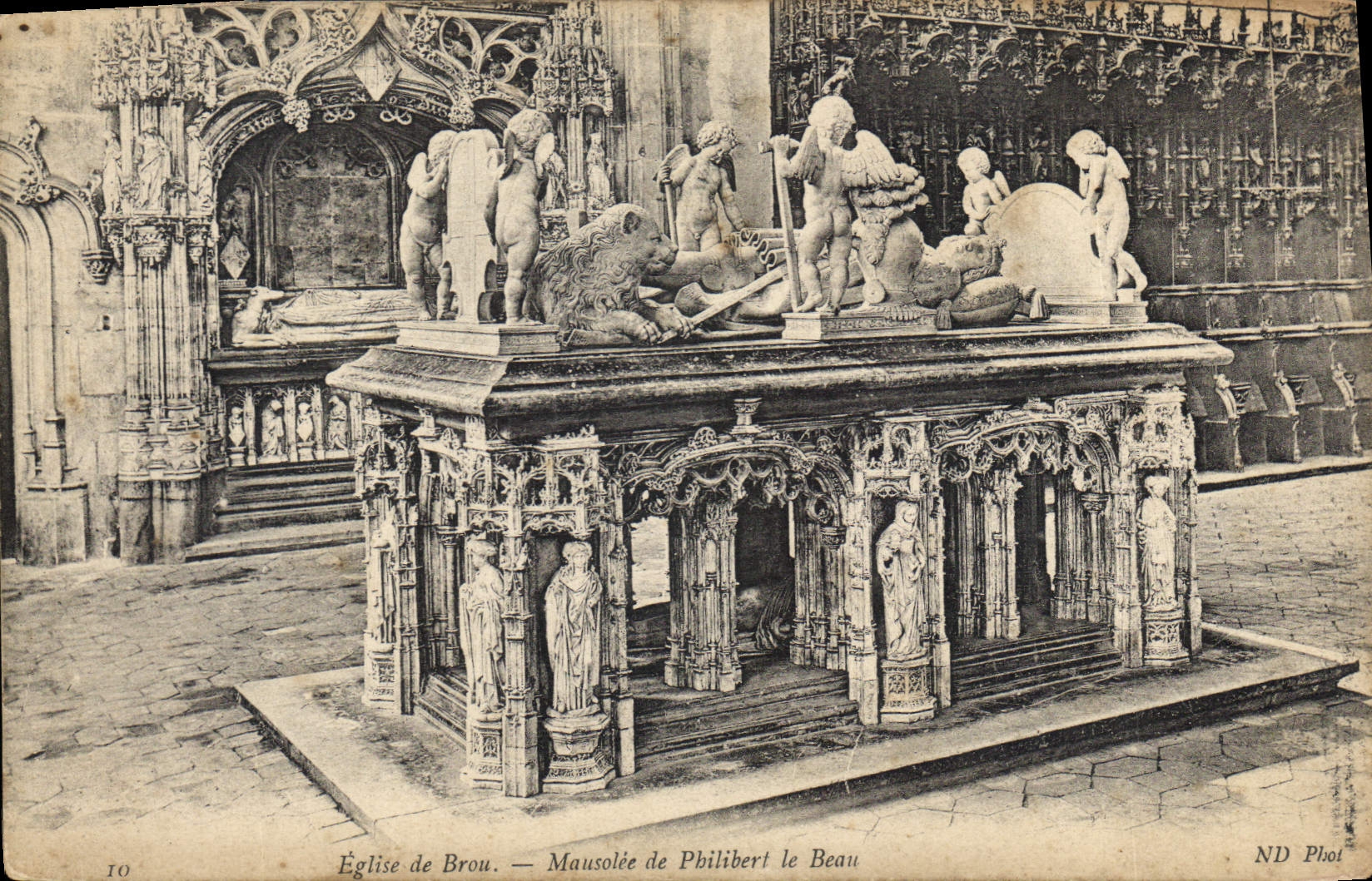 CPA Eglise de Brou Mousolee de Philibert le Beau