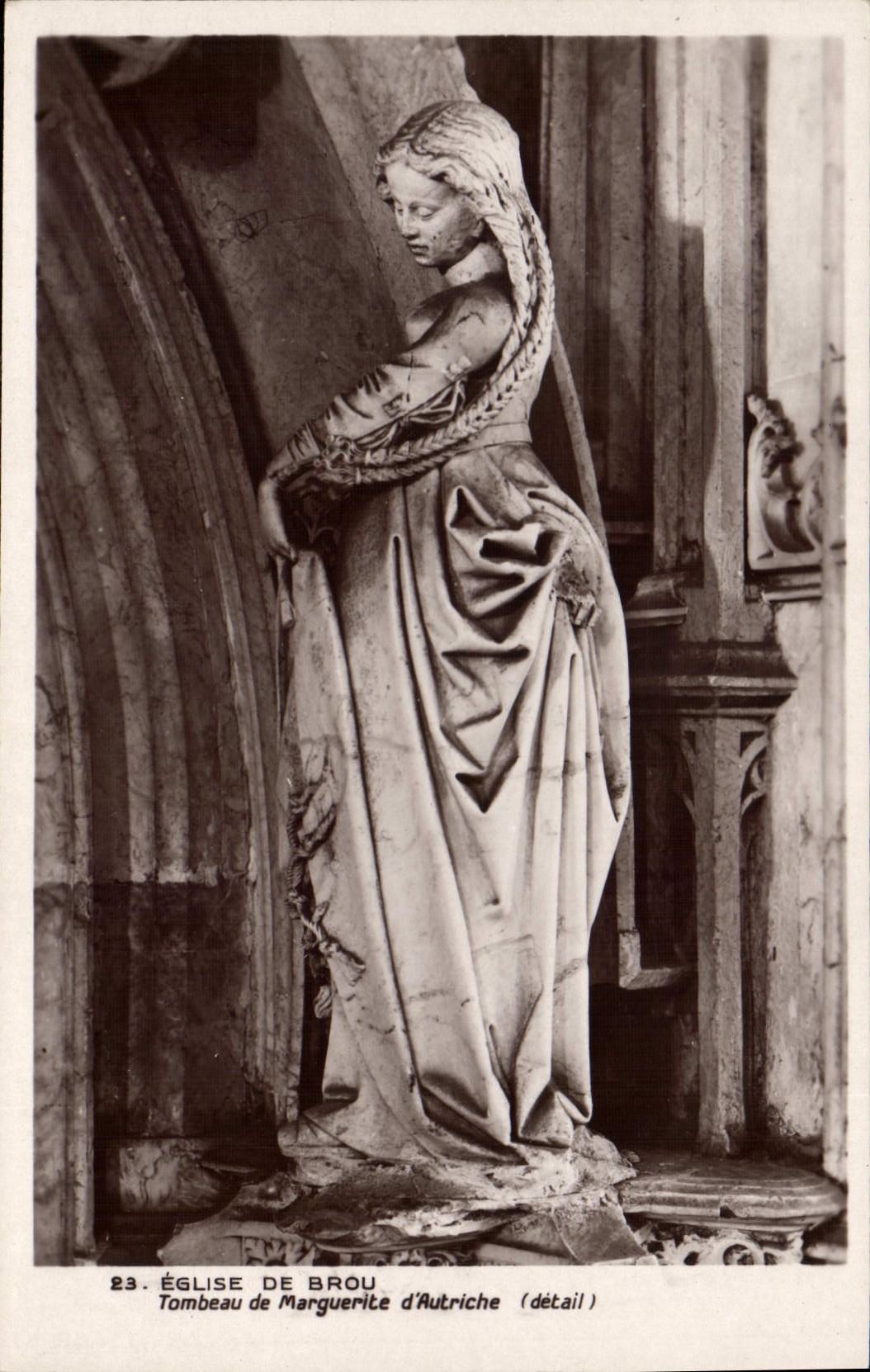 CPA Eglise de Brou Tombeau de Marguerite d'Autriche detail