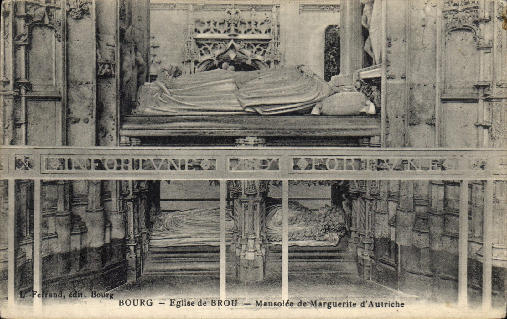 CPA Bourg Eglise de brou Mausolee de Marguerite d'Autriche 