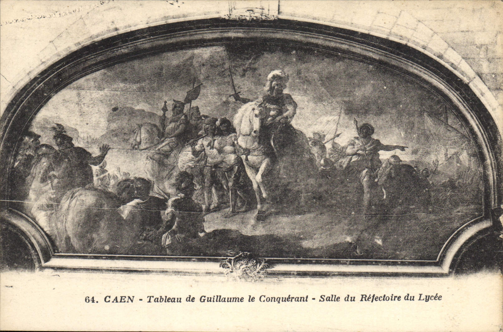 CPA Caen Tombeau de Guillaume le Conquerant Salle du Refectoire du Lycee