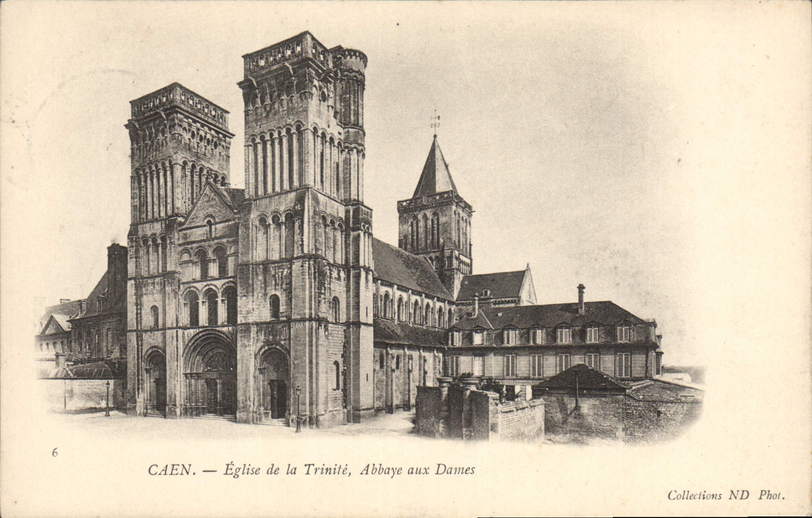 CPA Caen Eglise de la Trinite Abbaye aux Dames 