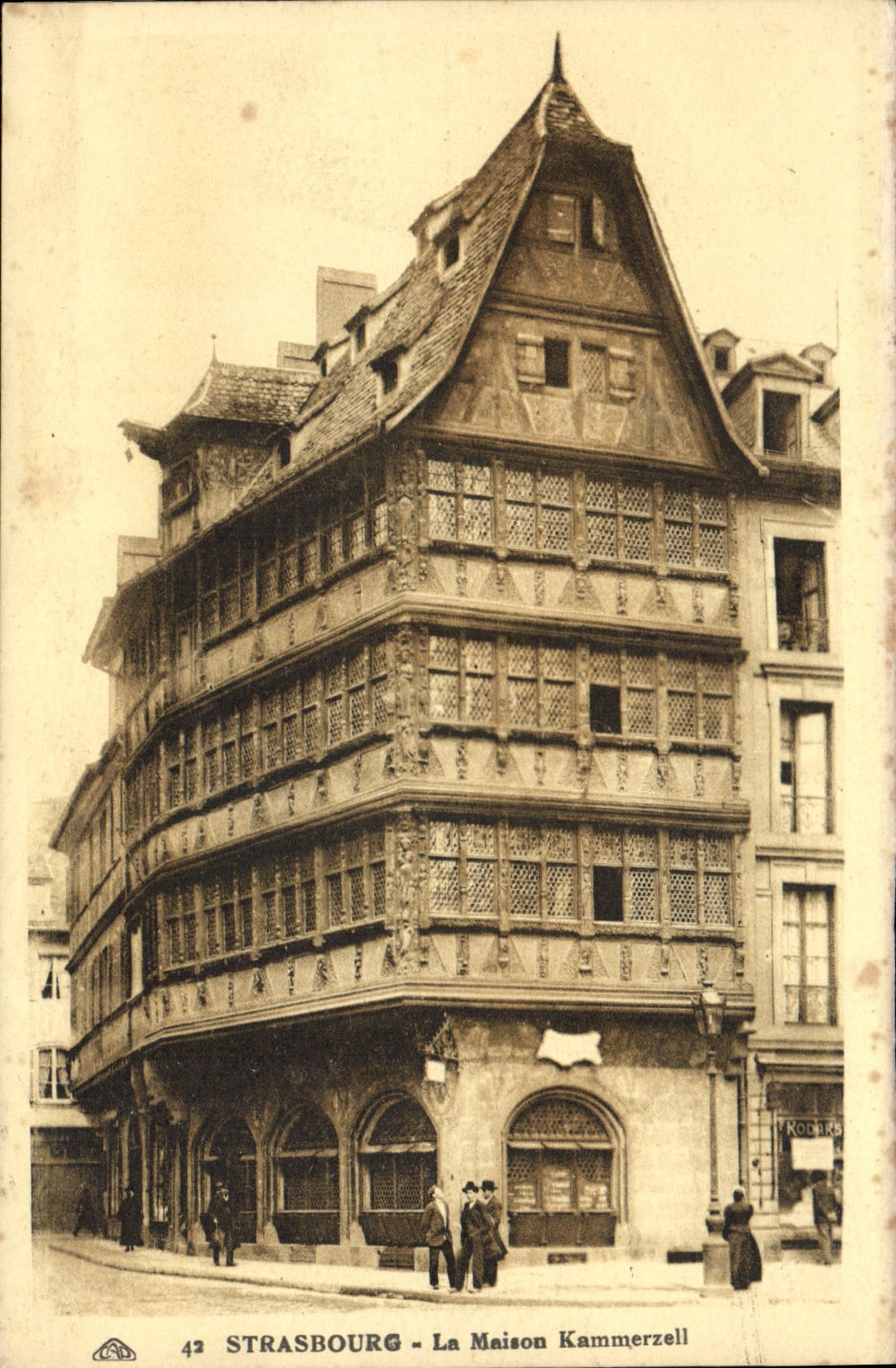 CPA Strasbourg La Maison Kammerzell 