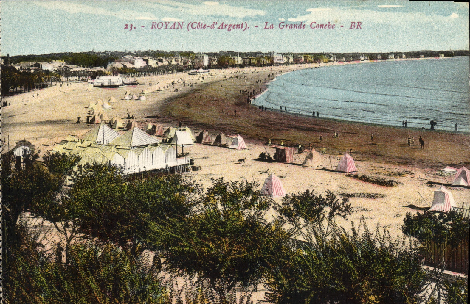 CPA Royan Cote d'Argent la Grande Conche 