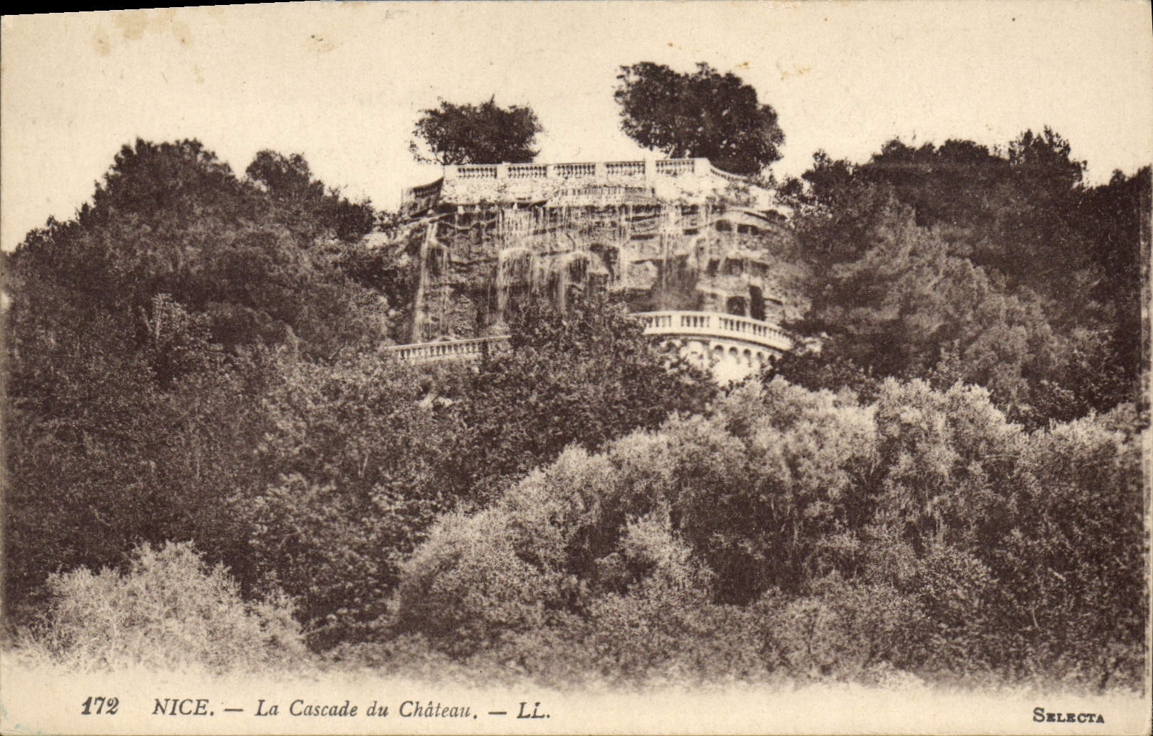 CPA Nice La Cascade du Chateau 