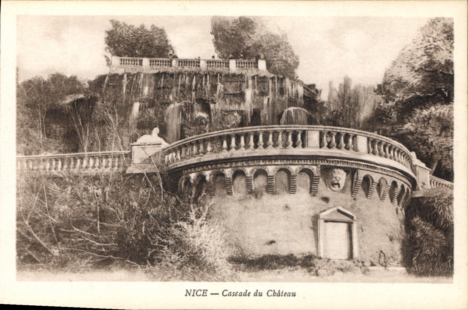 CPA Nice Cascade du Chateau 