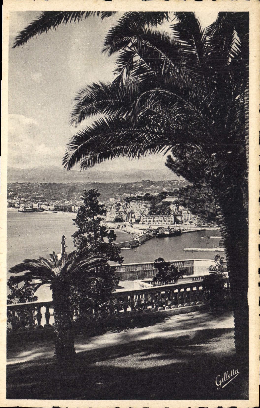 CPA Cote d'Azur Artistique Nice vue generale 