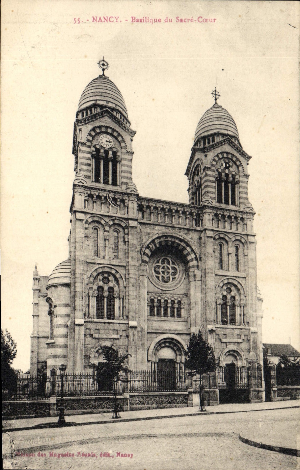 CPA Nancy Basilique du Sacre Coeur 