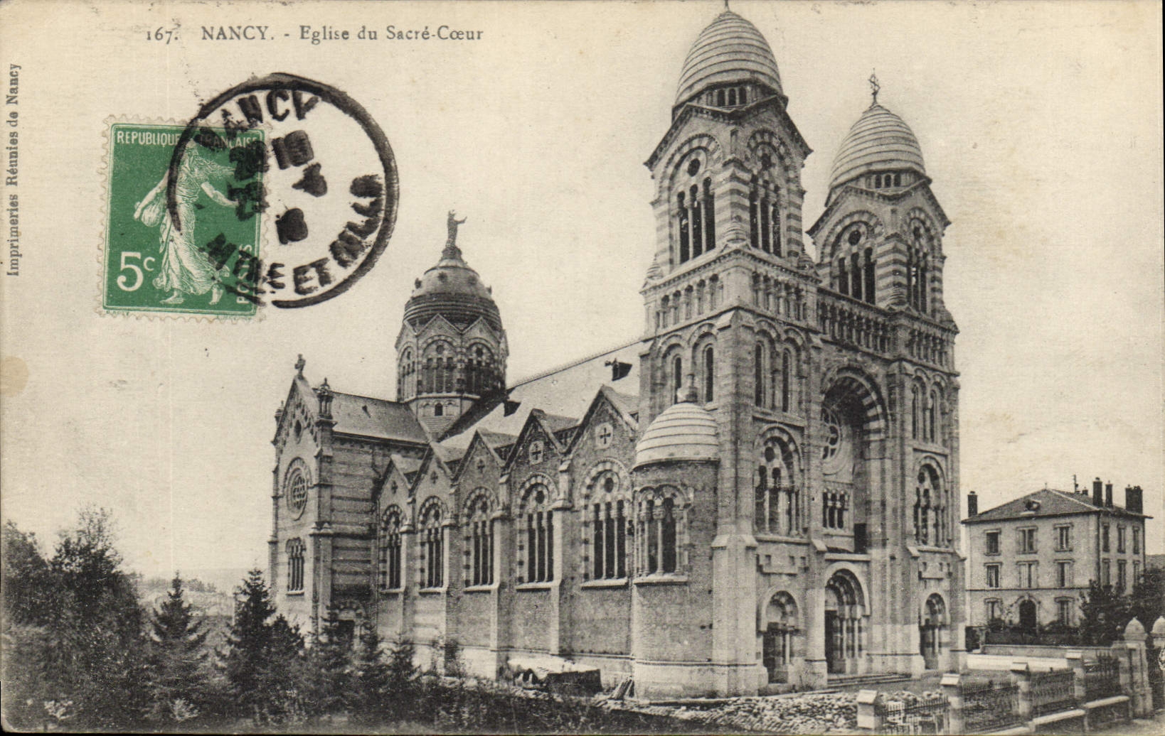 CPA Nancy Eglise du Sacre Coeur 