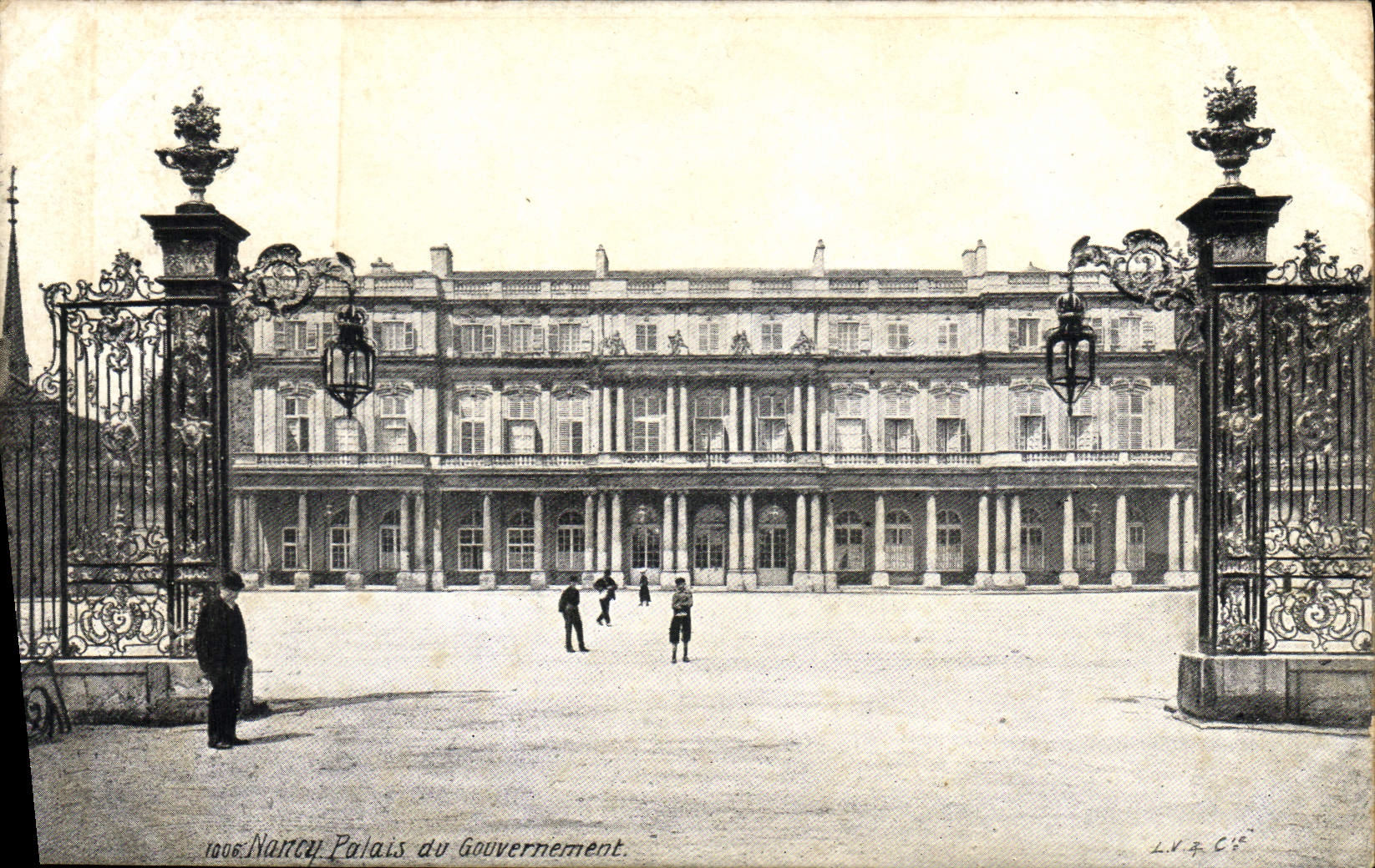CPA Nancy Palais du Gouvernement 