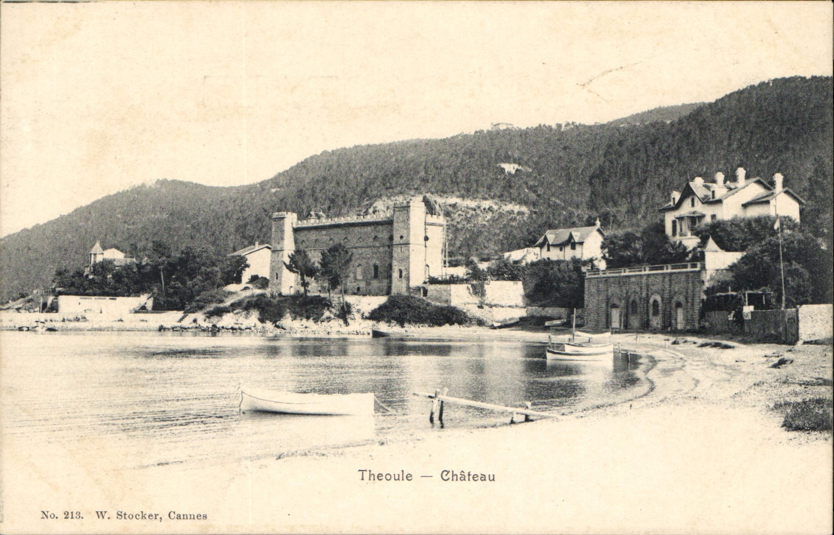 CPA Theoule Chateau 