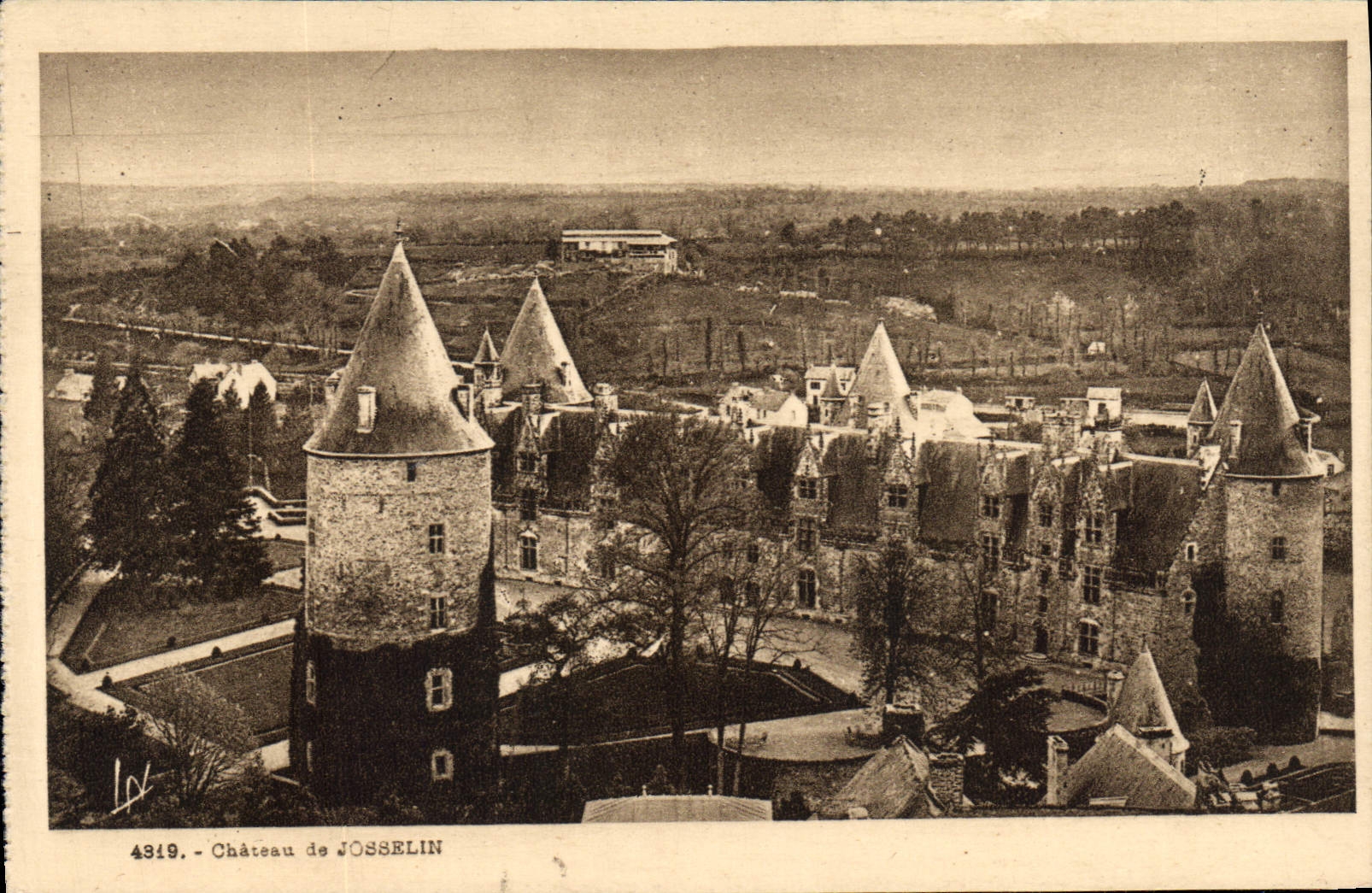 CPA Chateau de Josselin 