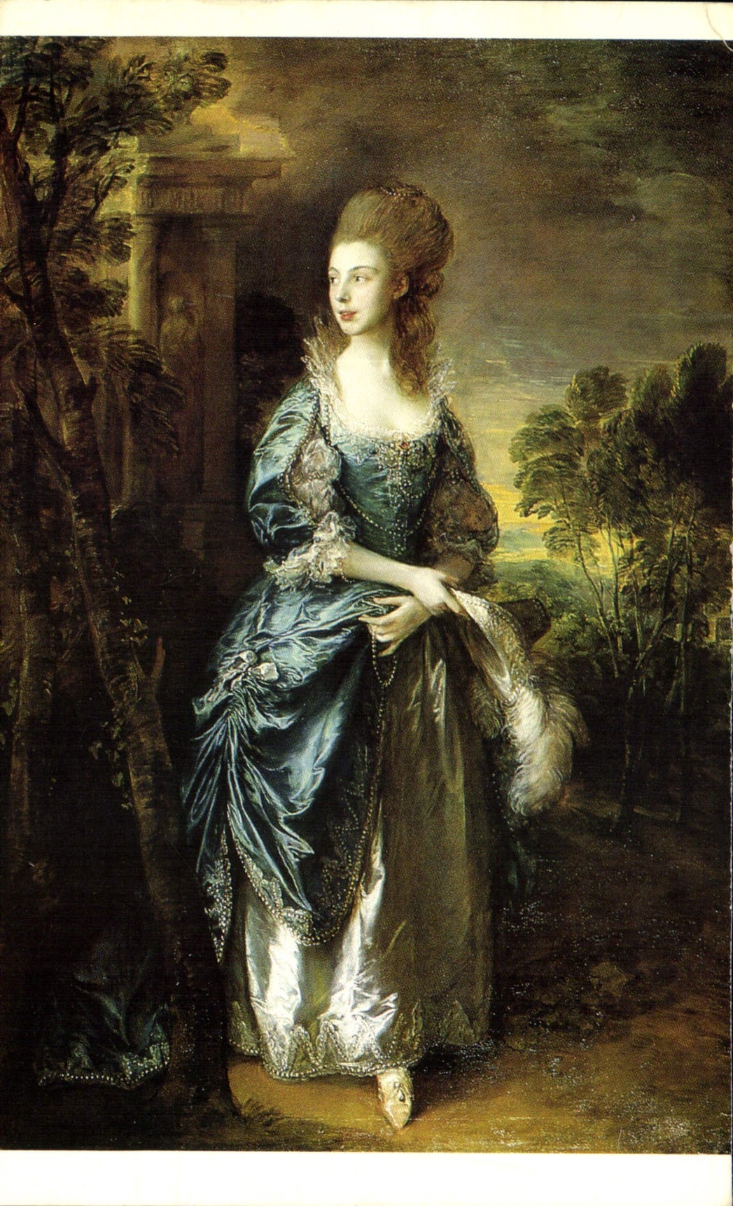 CPA Thomas Giansborough 1727 88 The Frick Collection New York 