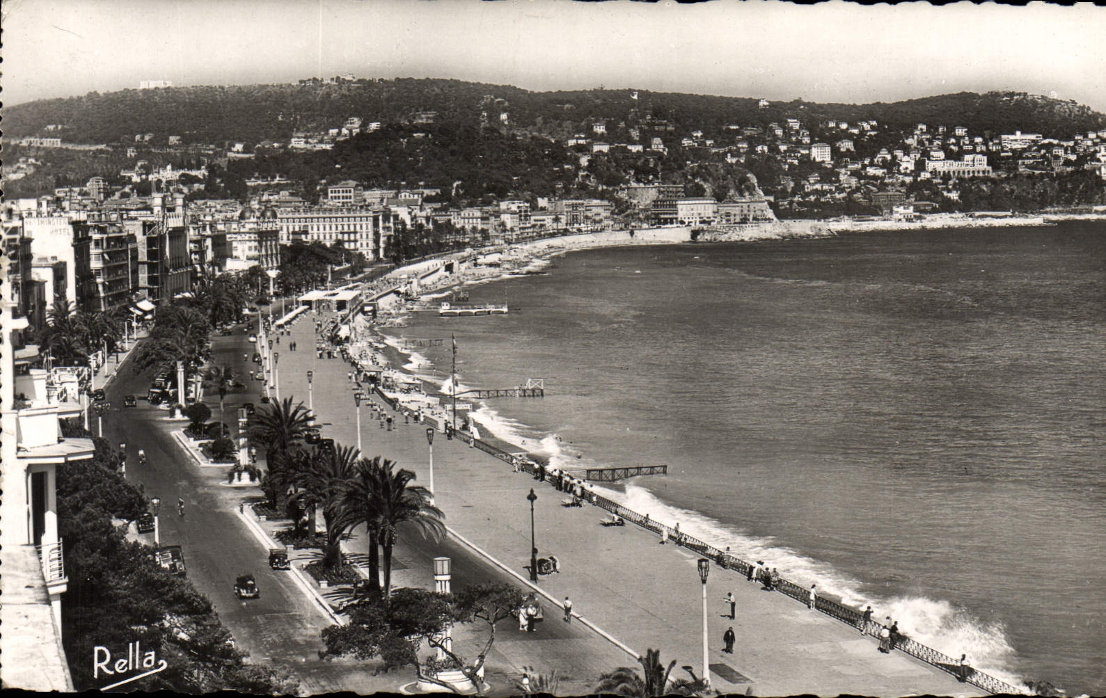CPA La Cote d'Azur Nice La Promenade des Anglais 