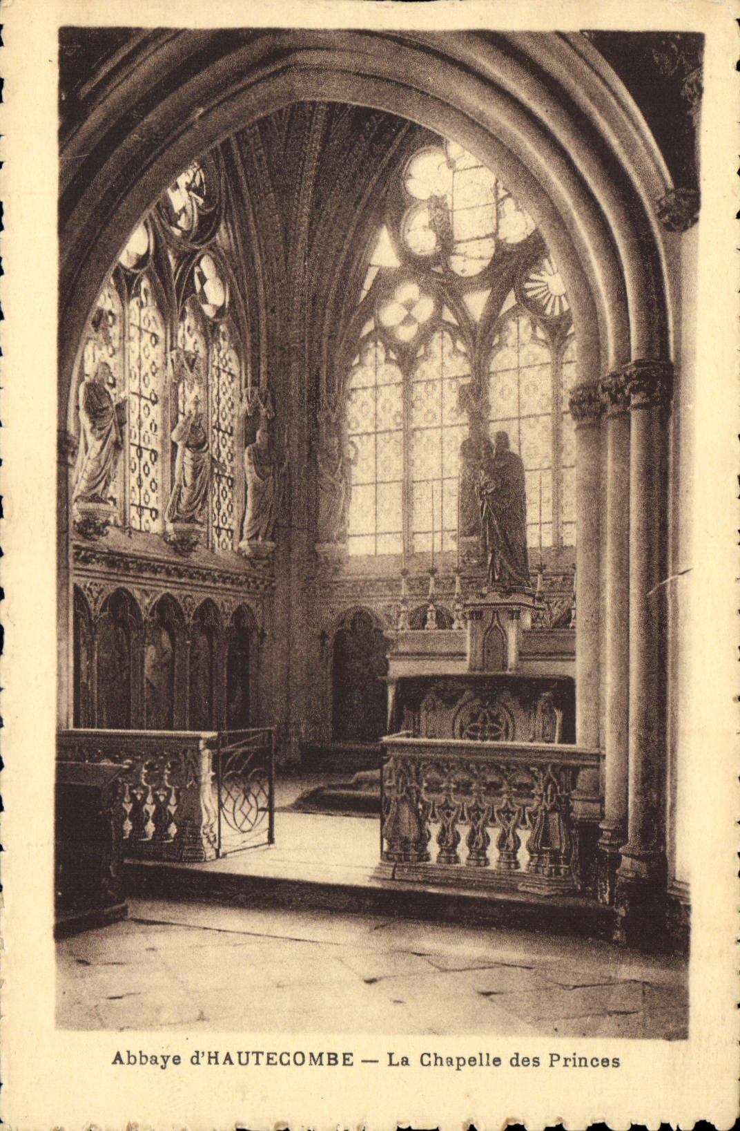 CPA Abbaye d'Hautecombe la Chapelle des Princes 