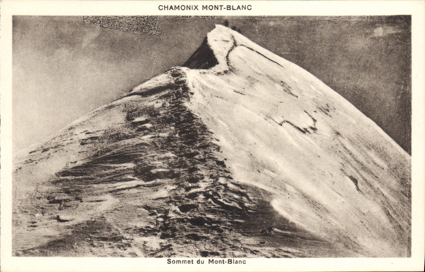 CPA Chamonix Mont Blanc Sommet du Mont Blanc