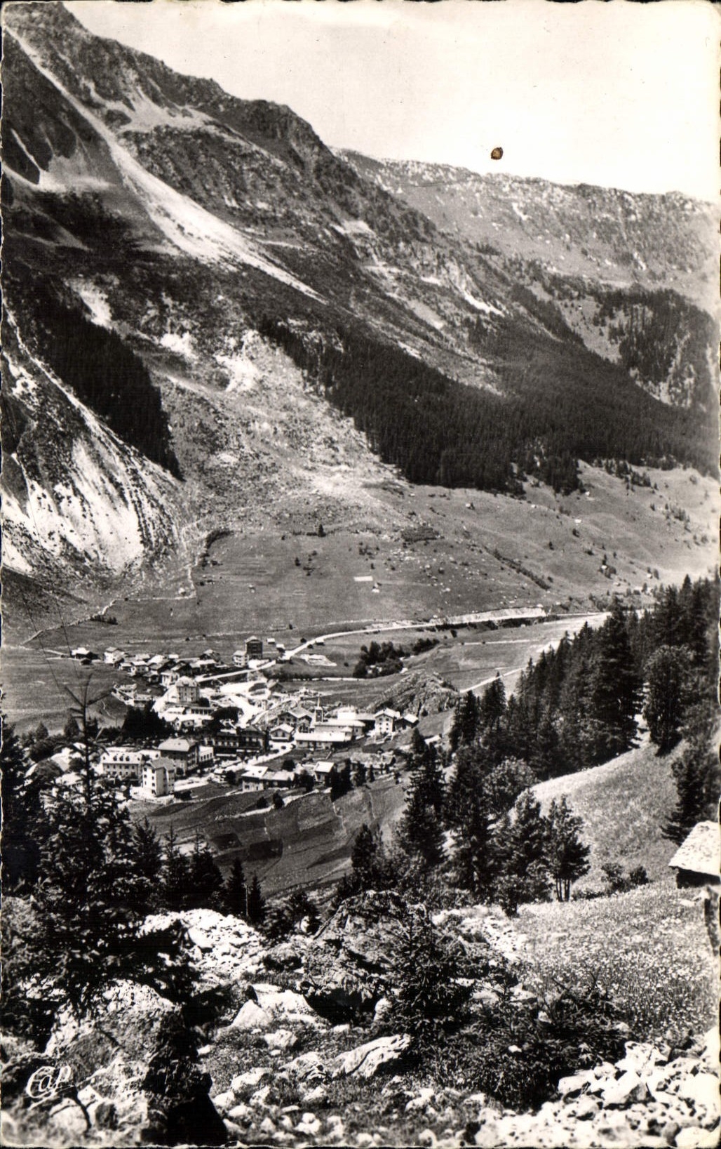 CPA Pralognan la Vanoise vue generale