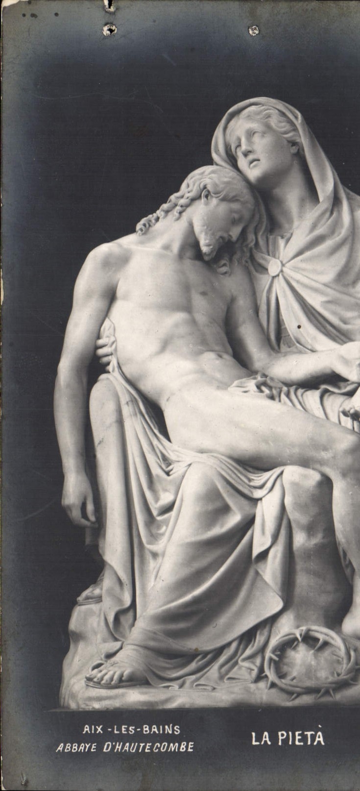 CPA La Pieta Aix les Bains Abbaye d'Hautecombe 