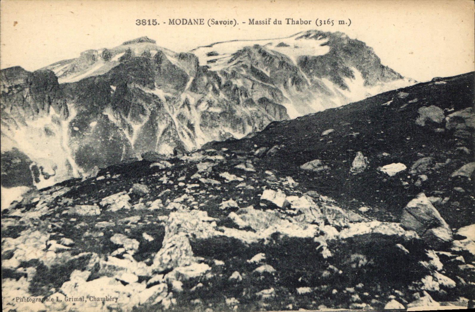 CPA Modane Savoie Massif du Thabor 