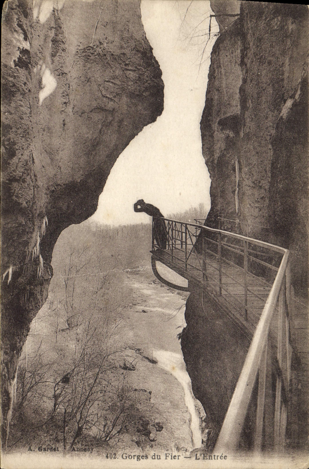 CPA Gorges du Fier l'Entree 