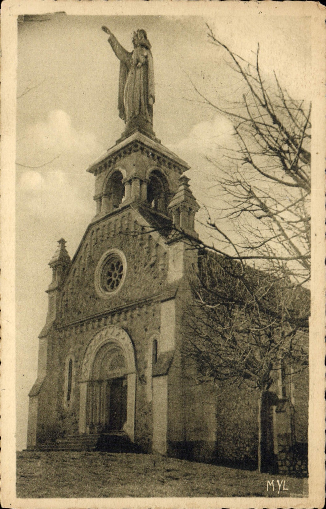 CPA Argenton Indre la Chapelle de la Bonne Dame 