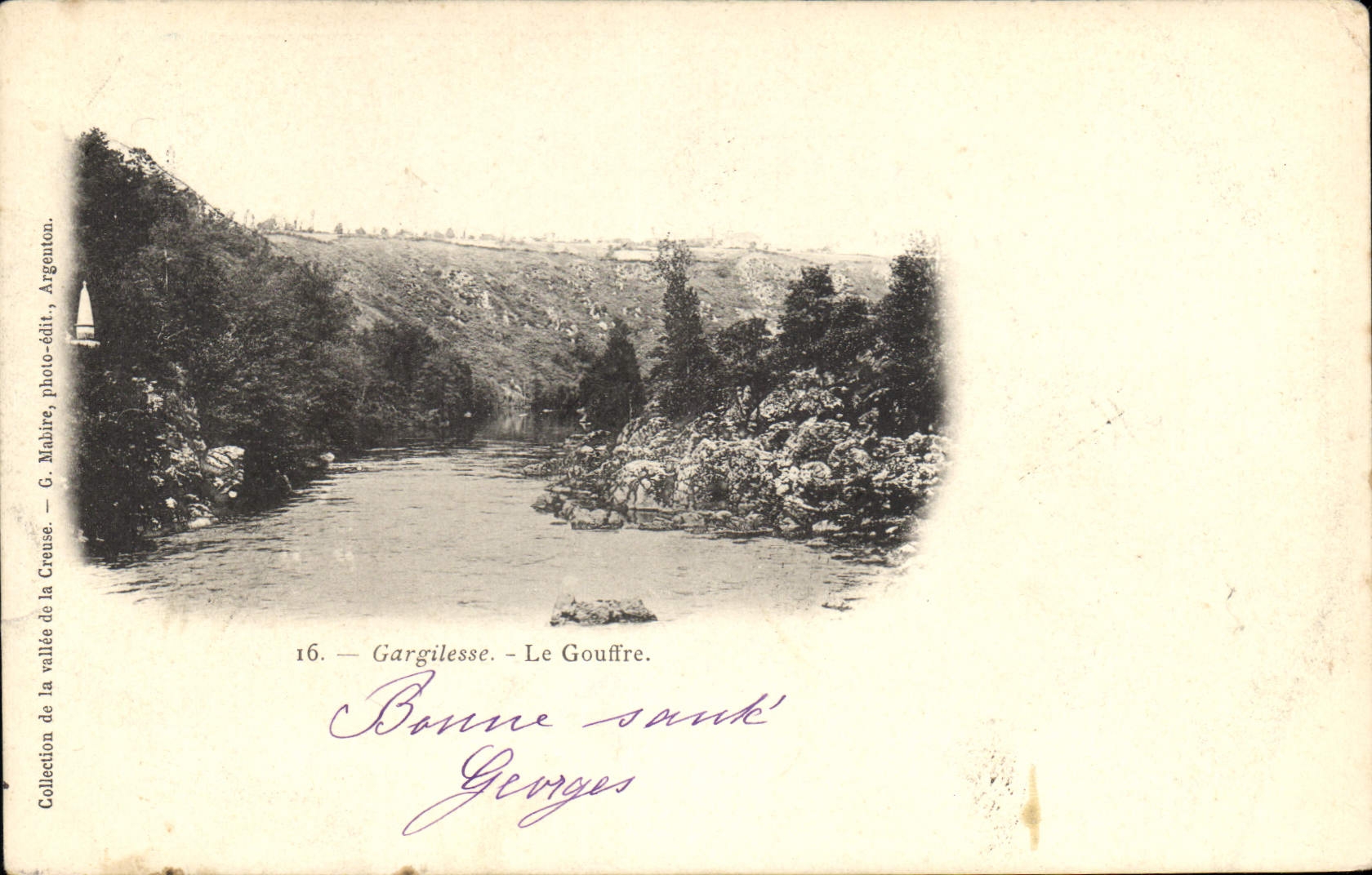 CPA Gargilesse le Gouffre 