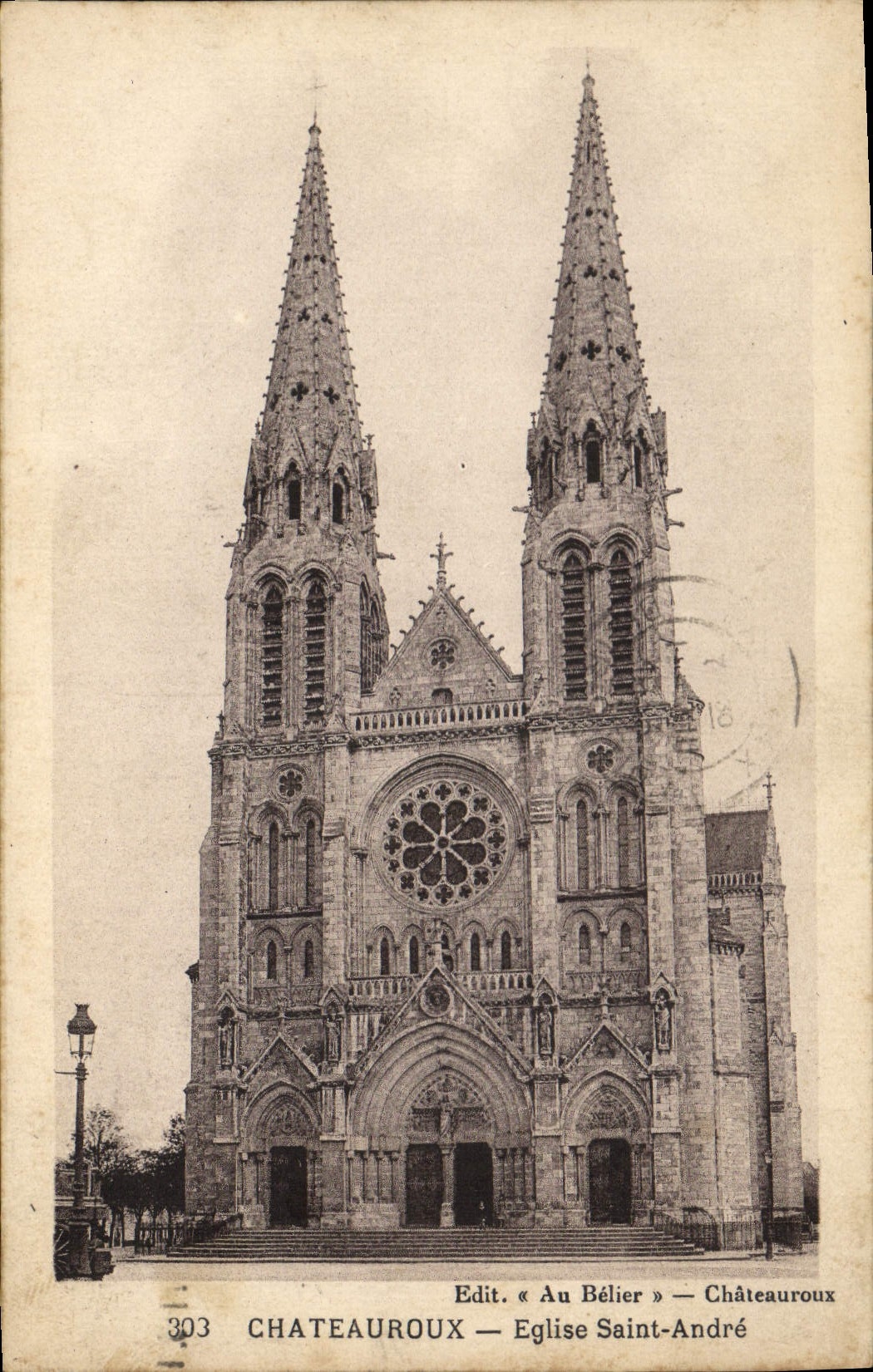 CPA Chateauroux Eglise Saint Andre 