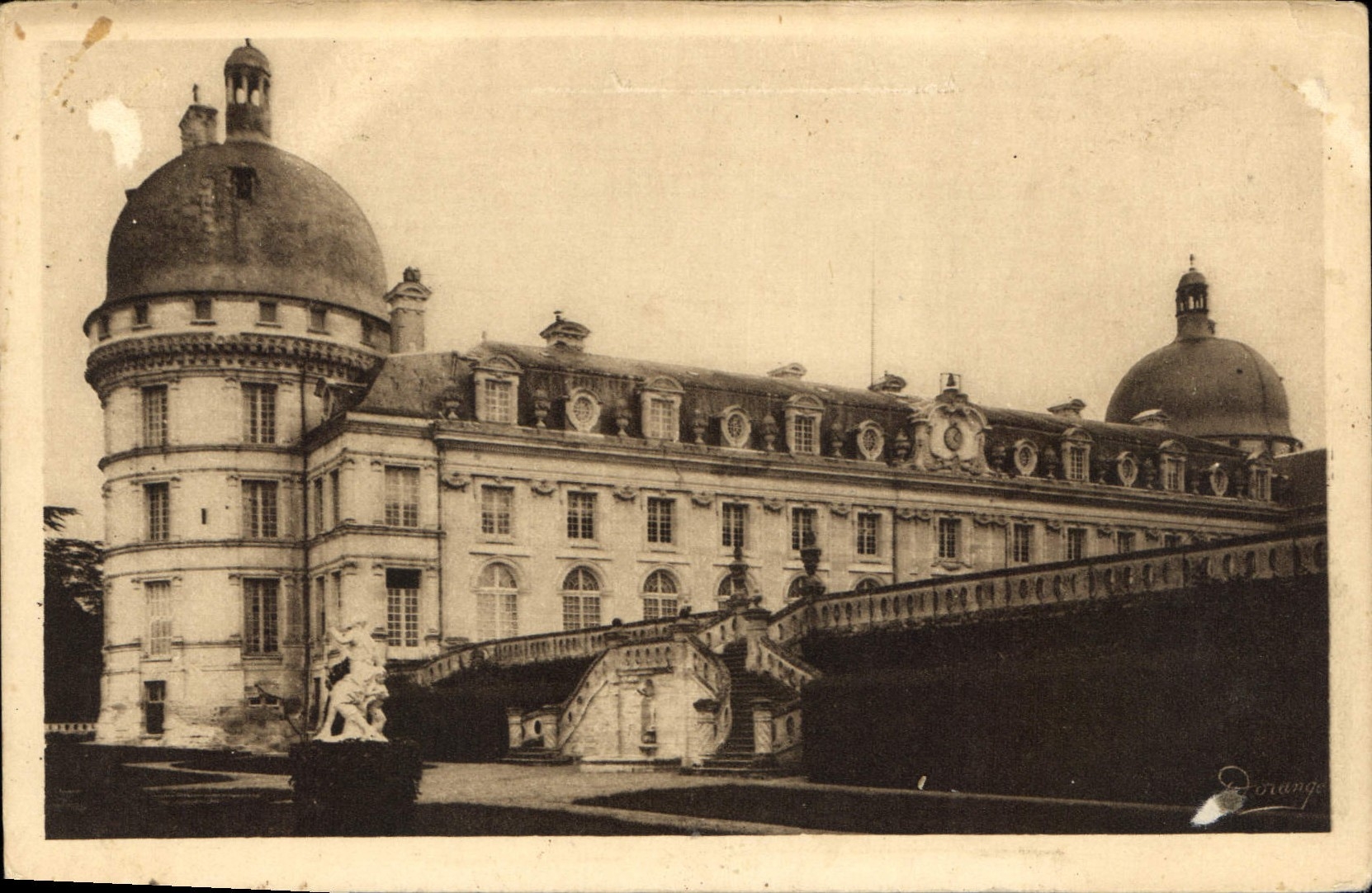 CPA Valencay Indre le Chateau Cote Sud Ouests 