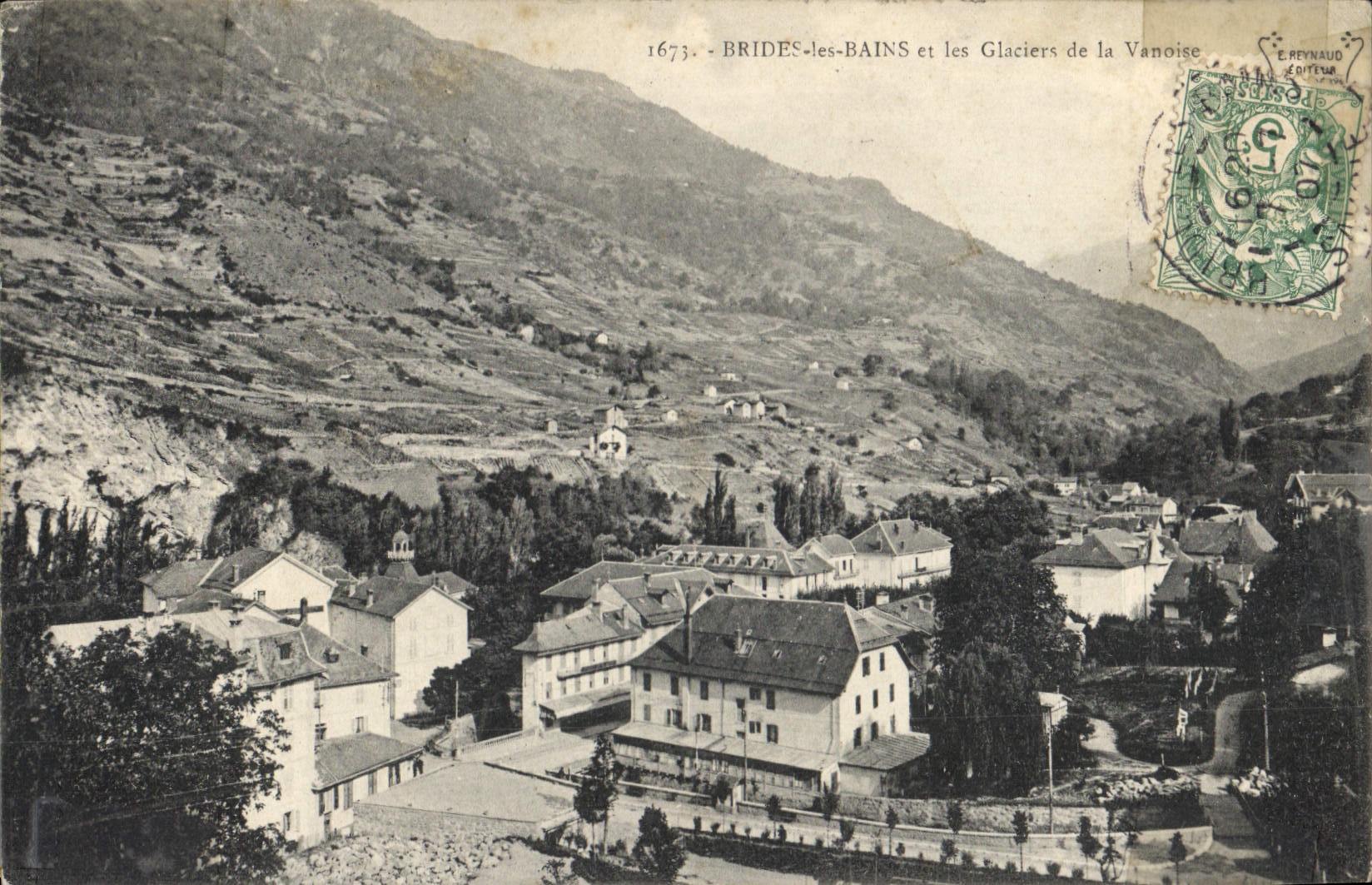 CPA Brides les Bains et les Glaciers de la vanoise 