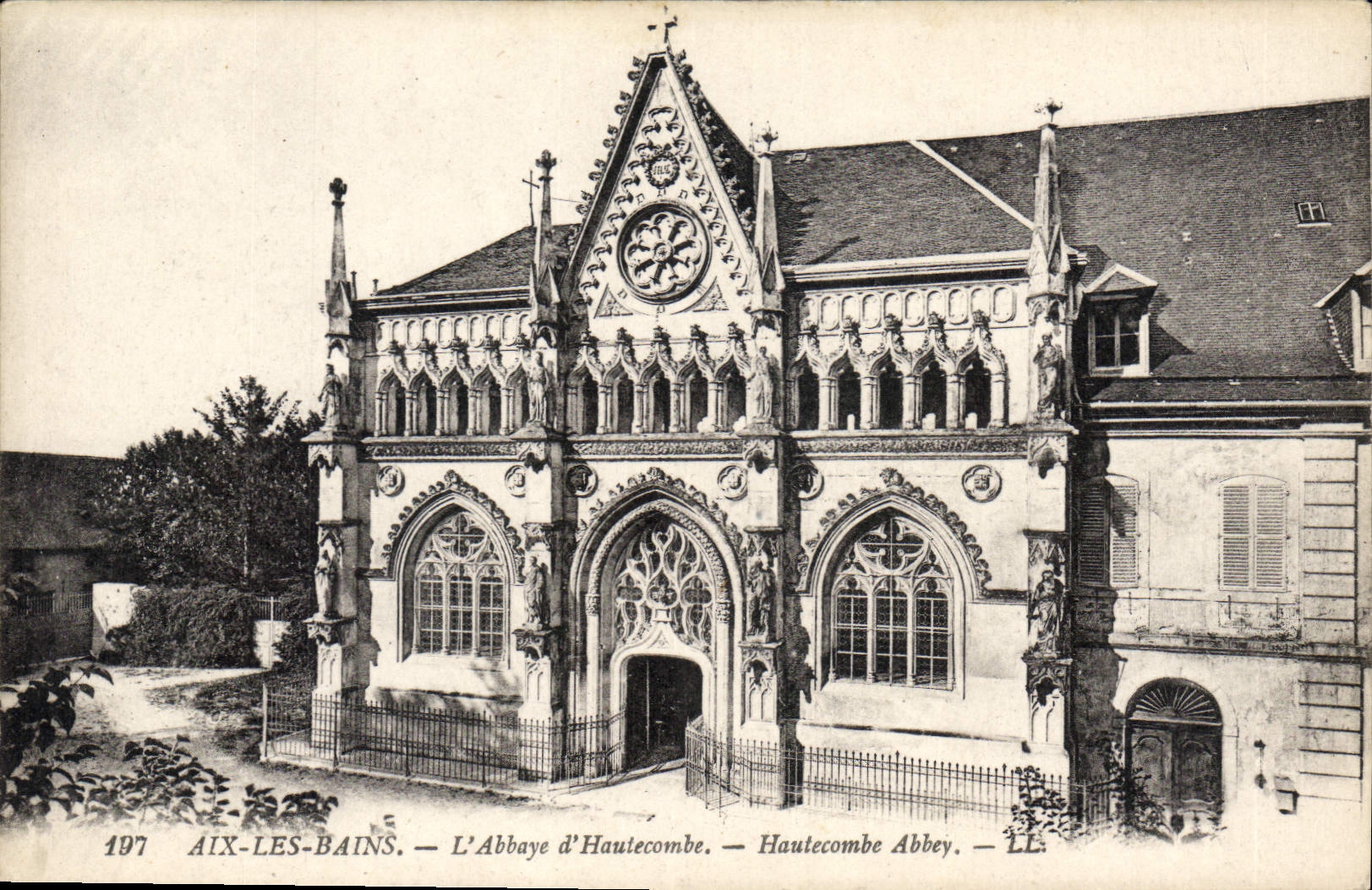 CPA Aix les Bains l'Abbaye d'Hautecombe 