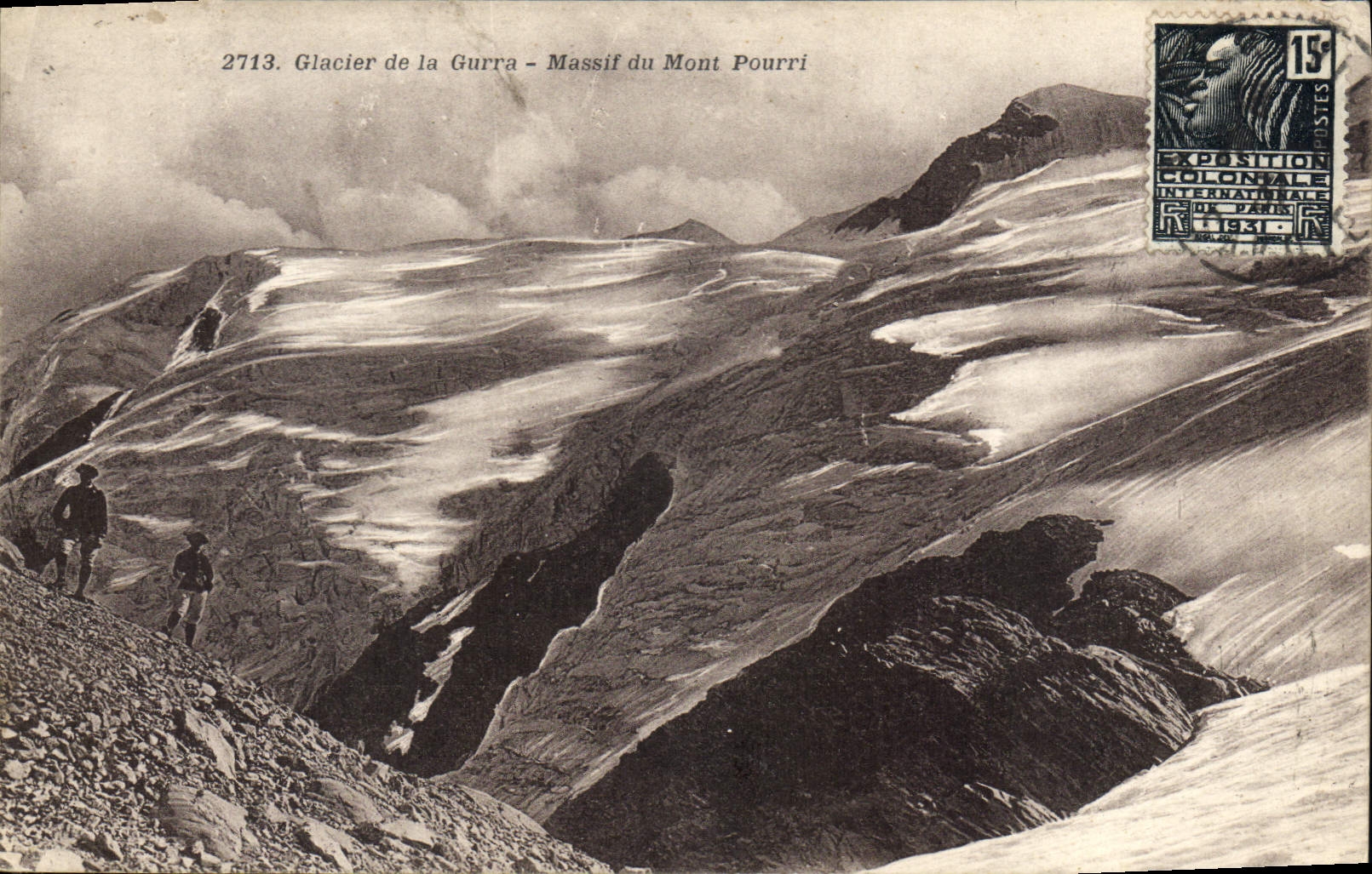 CPA Glacier de la Gurra Massif du Mont Pourri 