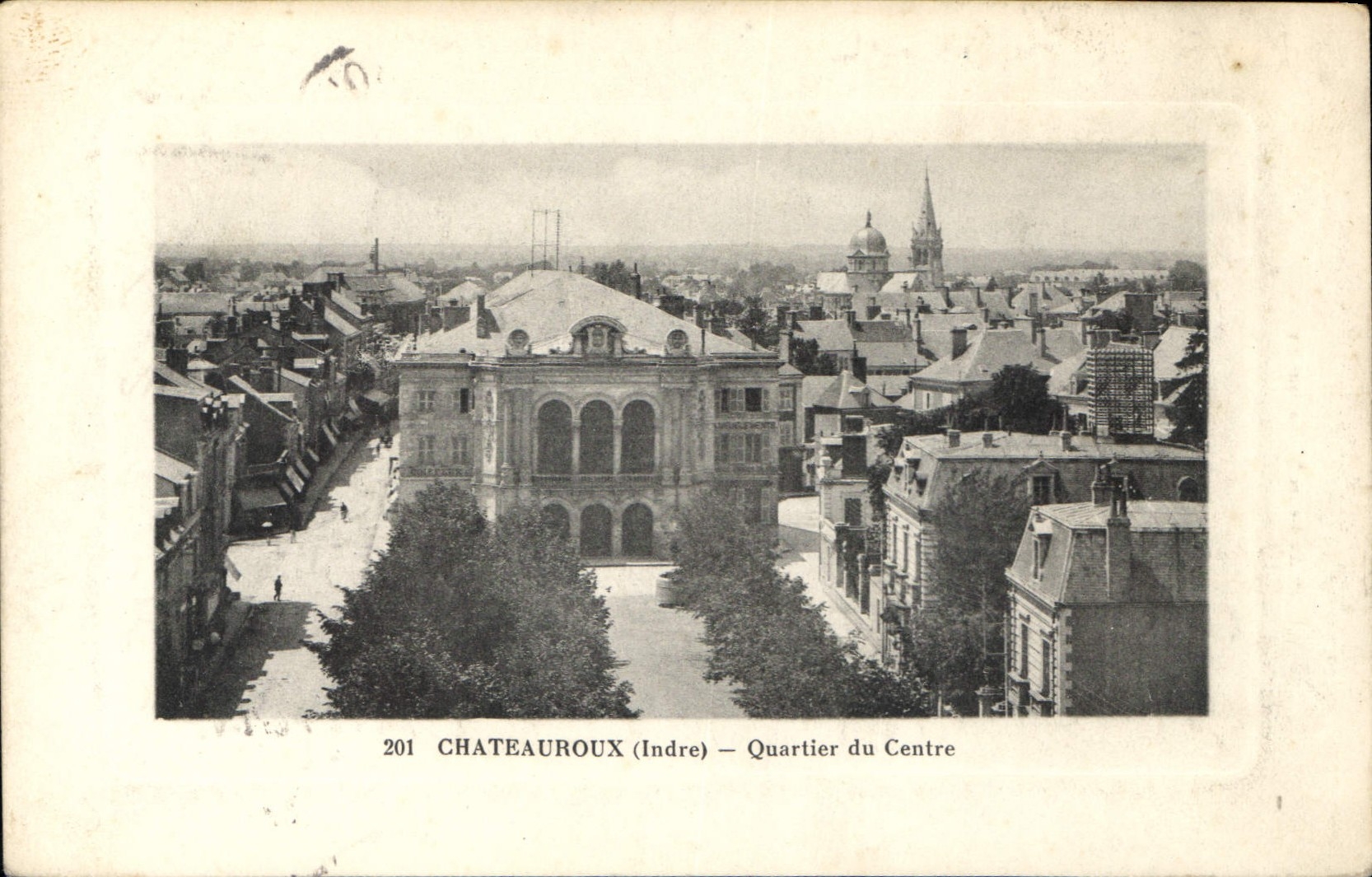 CPA Chateauroux Indre Quartier du Centre