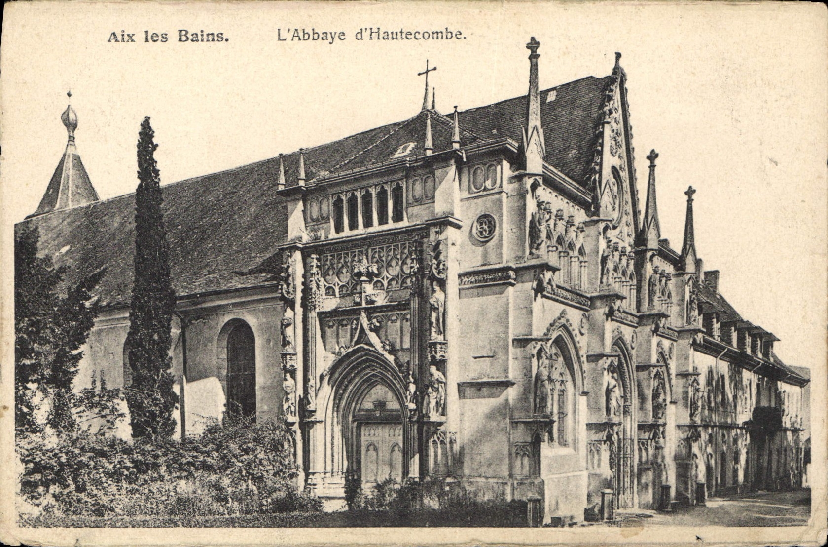 CPA Aix les Bains l'Abbaye d'Hautecombe 