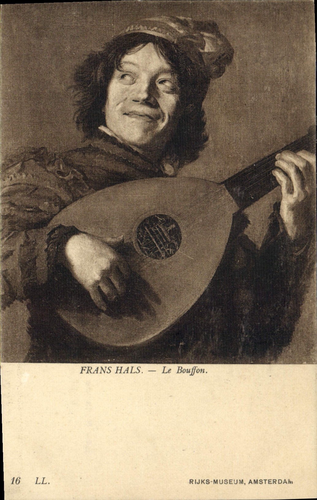 CPA Frans Hals le Bouffon Rijks Museum Amsterdam