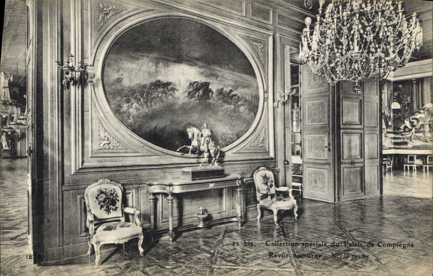 CPA Collection speciale du Palais de Compiegne Revue necturne 