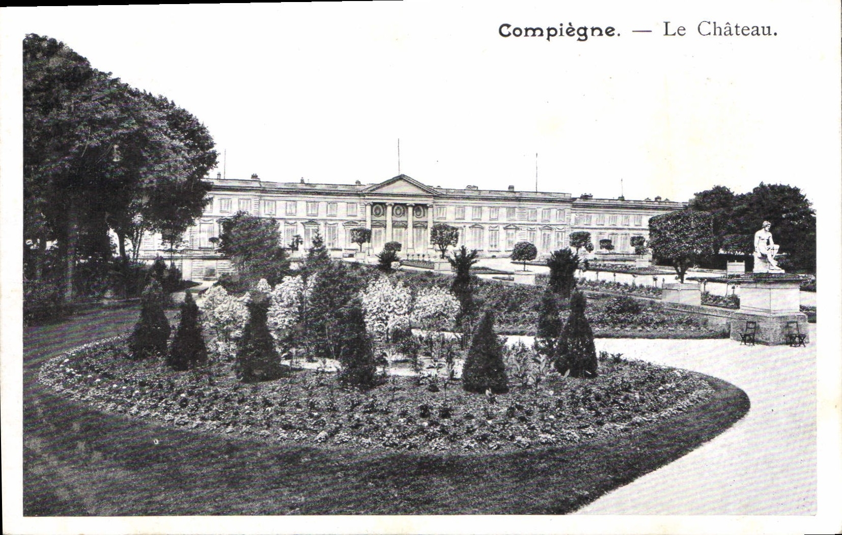 CPA Compiegne le Chateau 
