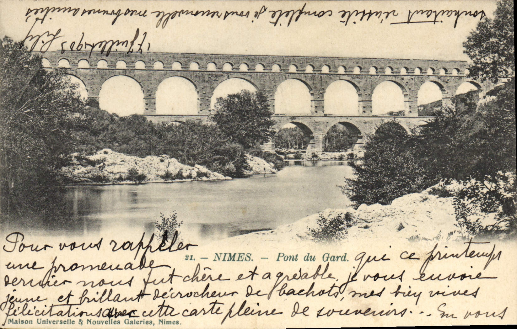 CPA Nimes Pont du Gard 