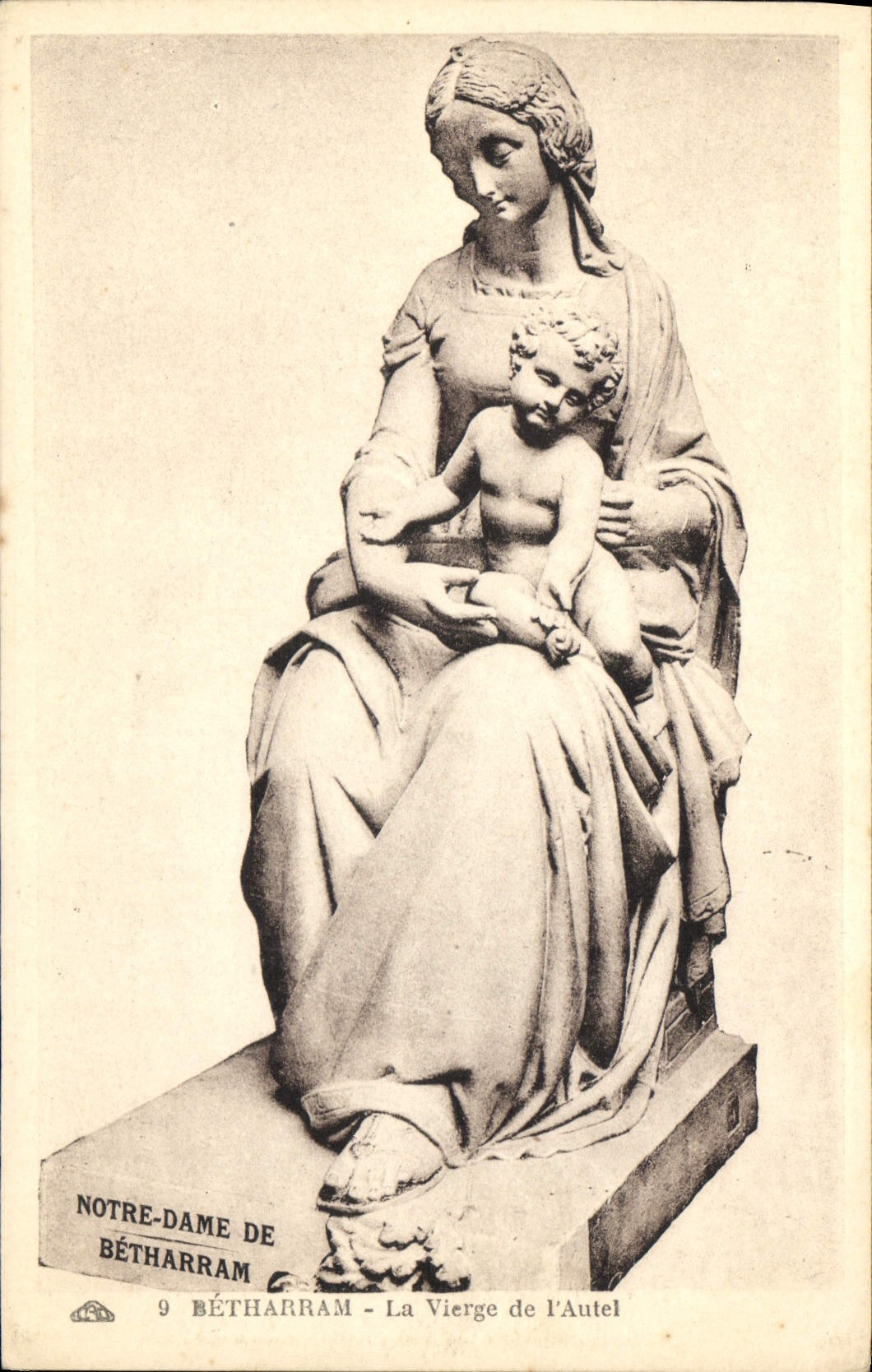 CPA Betharram La Vierge de l'Autel 