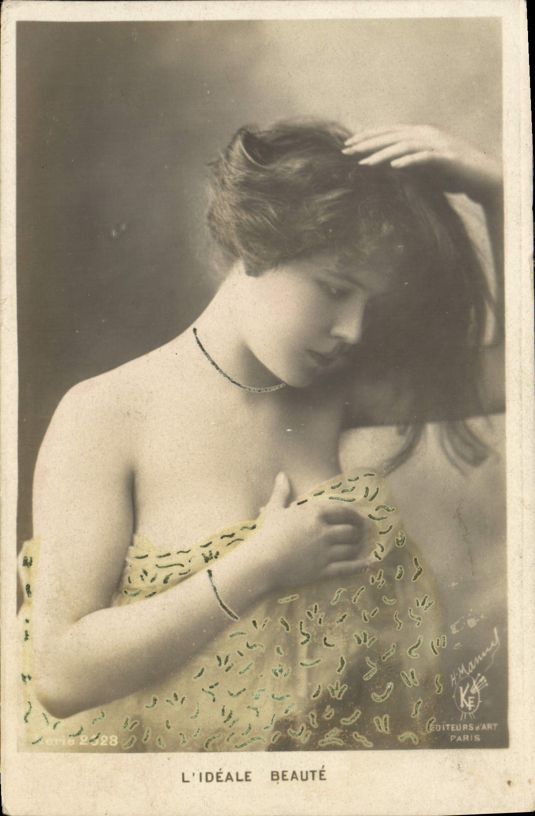 CPA l'Ideale Beaute Femme