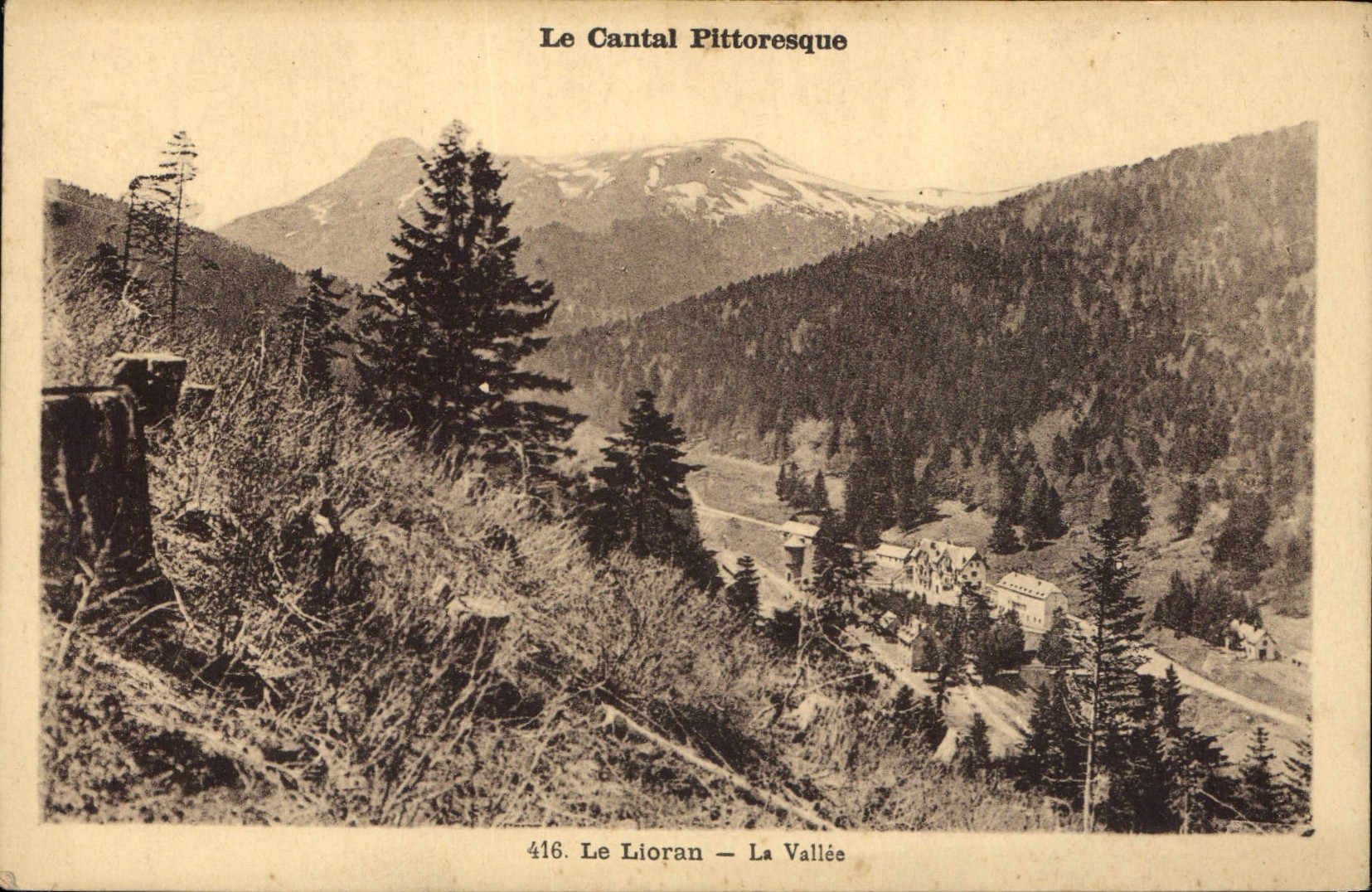 CPA Le Lioran La Vallee 