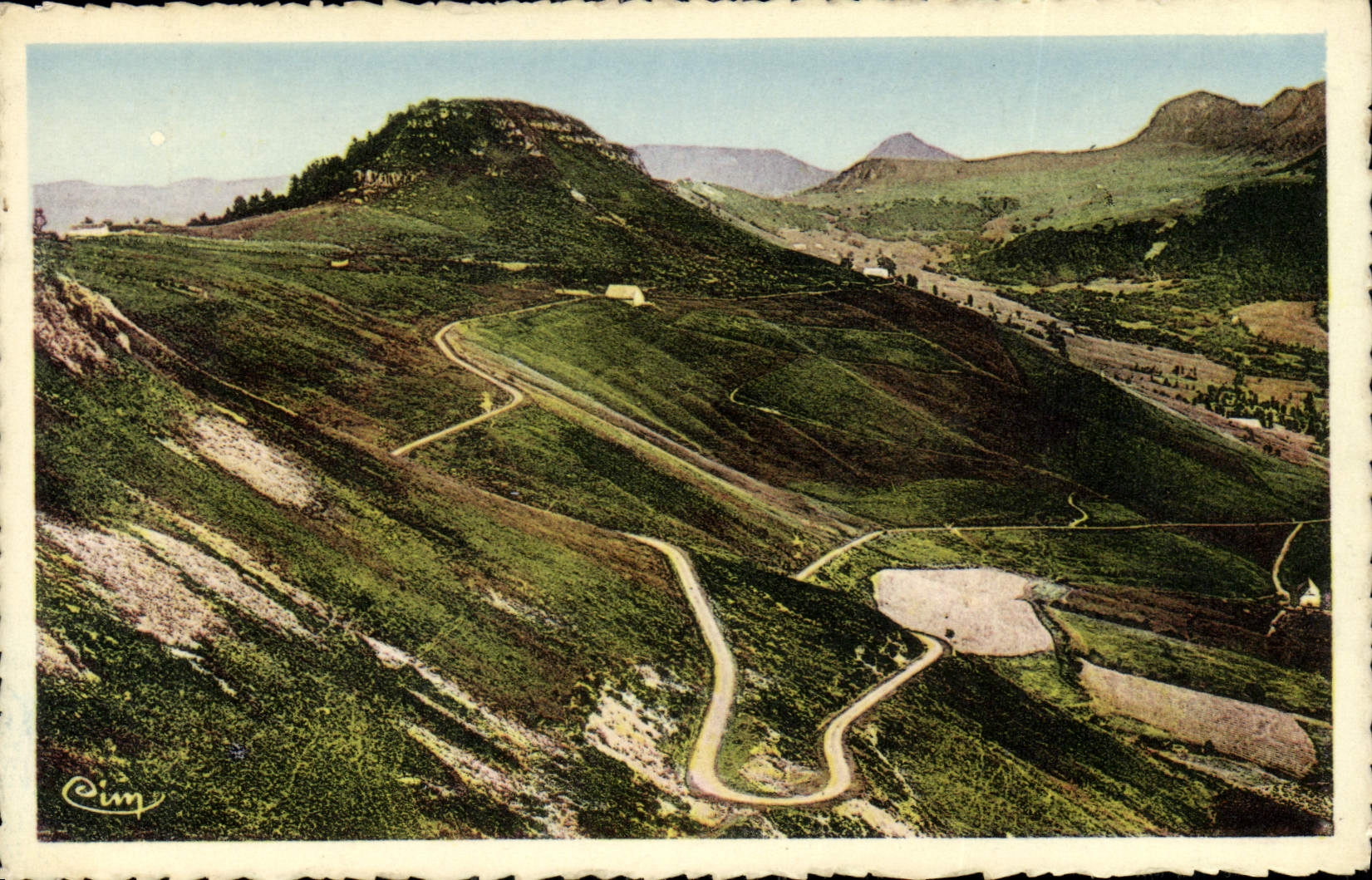 CPA Le Cantal Pittoresque pres le Falcoux Suc de Neronne 